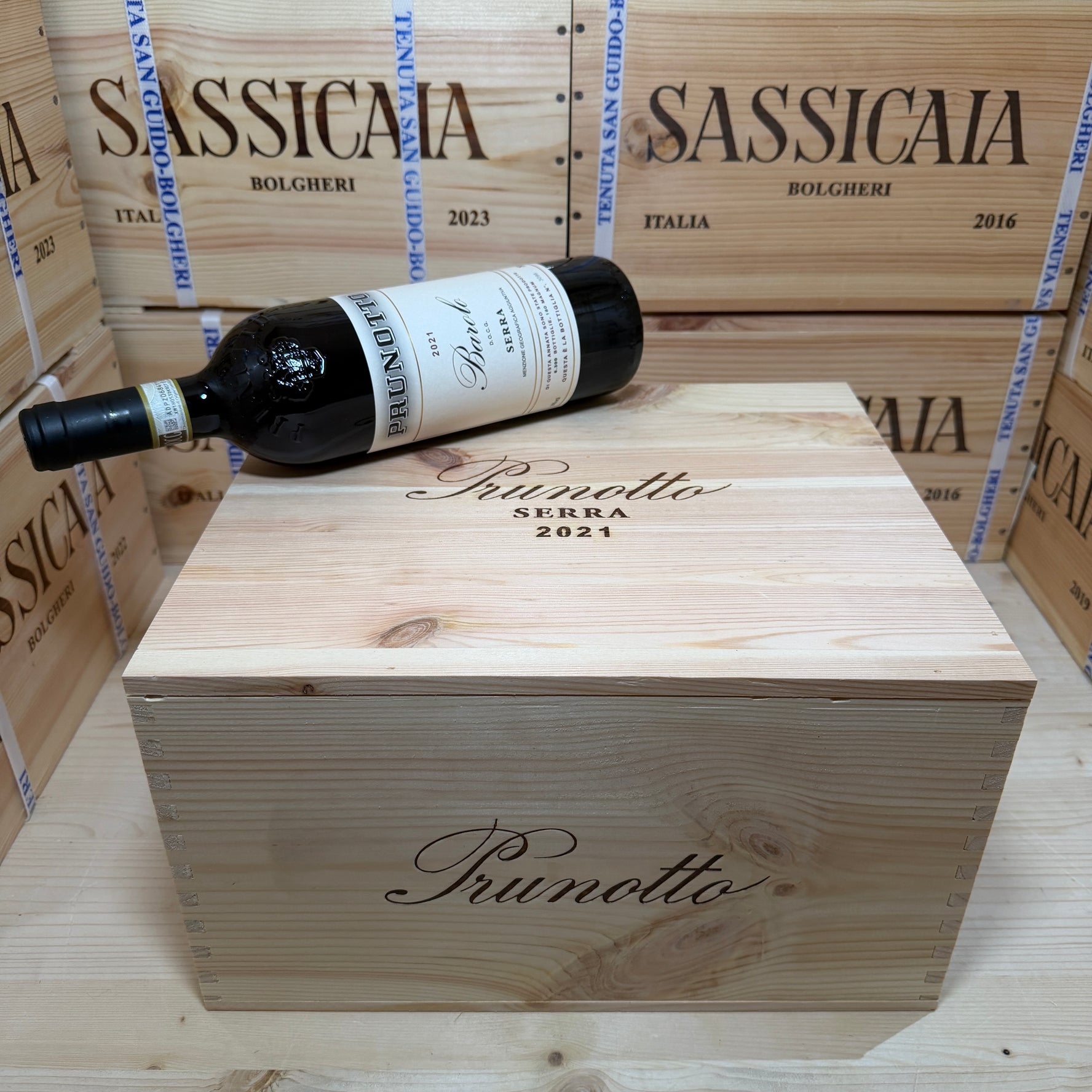 Barolo Serra 2021 Prunotto - Cassa Legno 6 Bottiglie