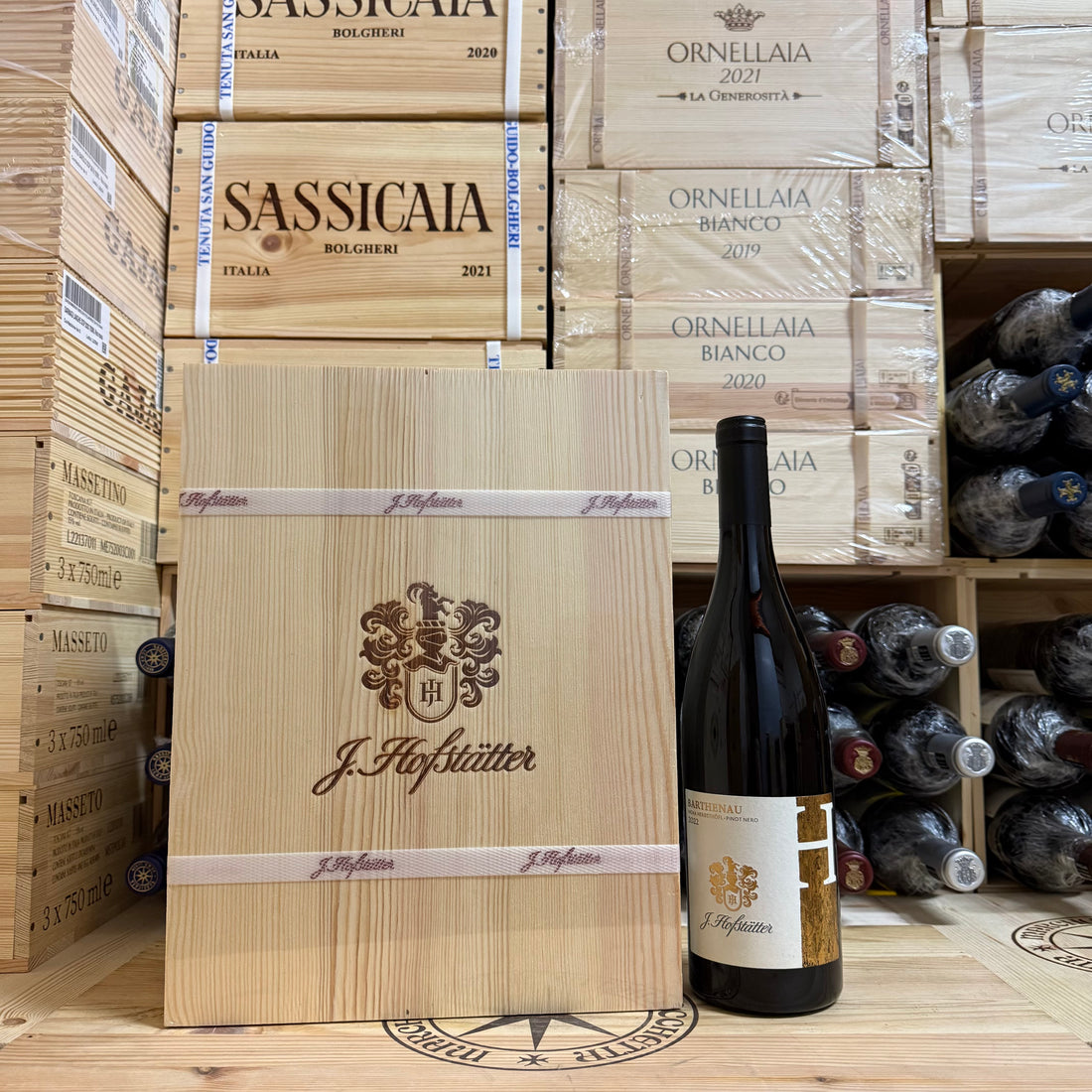 Barthenau Vigna Herbsthofl 2022 Pinot Nero Hofstatter Alto Adige DOC - Cassa Legno 6 Bottiglie