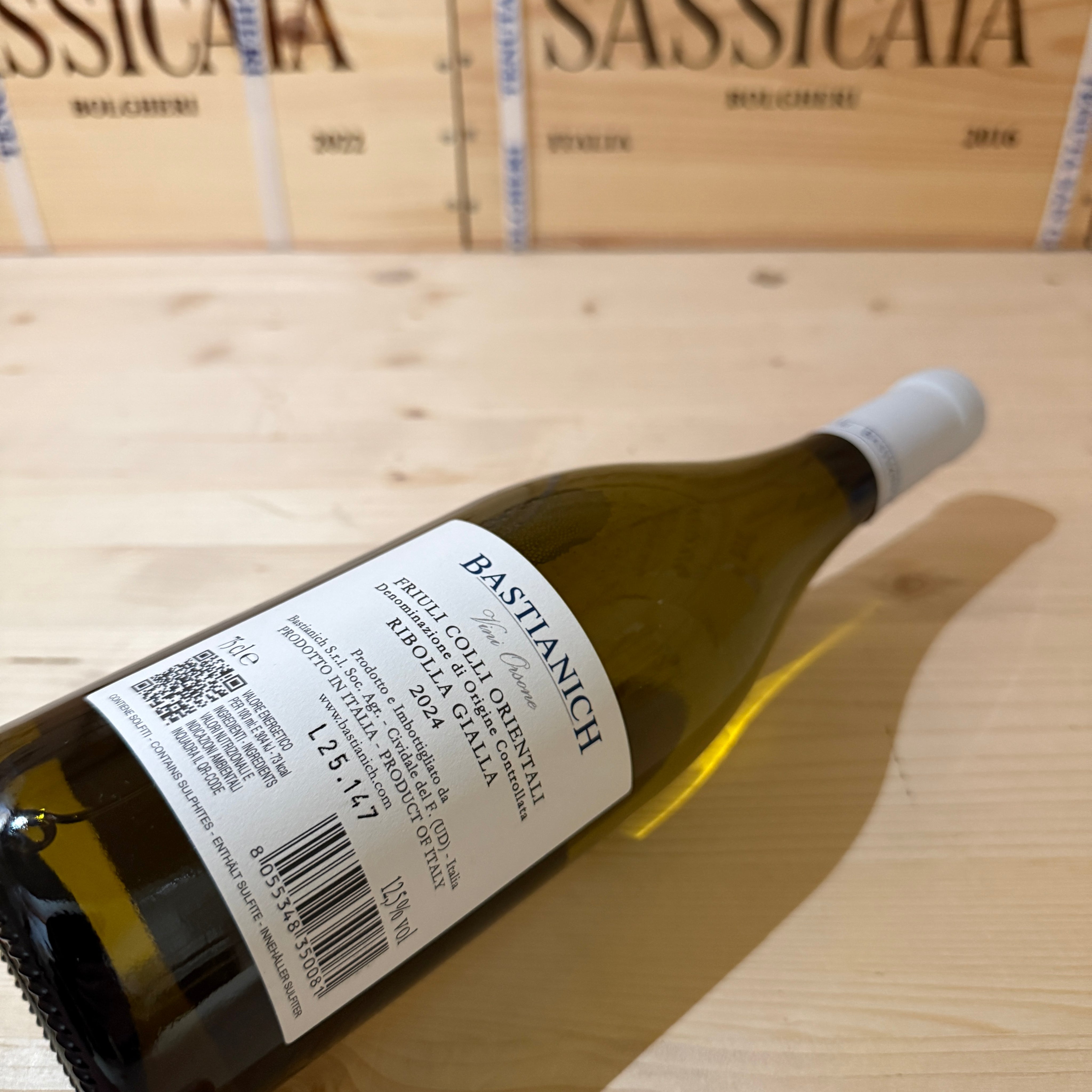 Bastianich Ribolla Gialla 2024 Colli Orientali del Friuli DOC