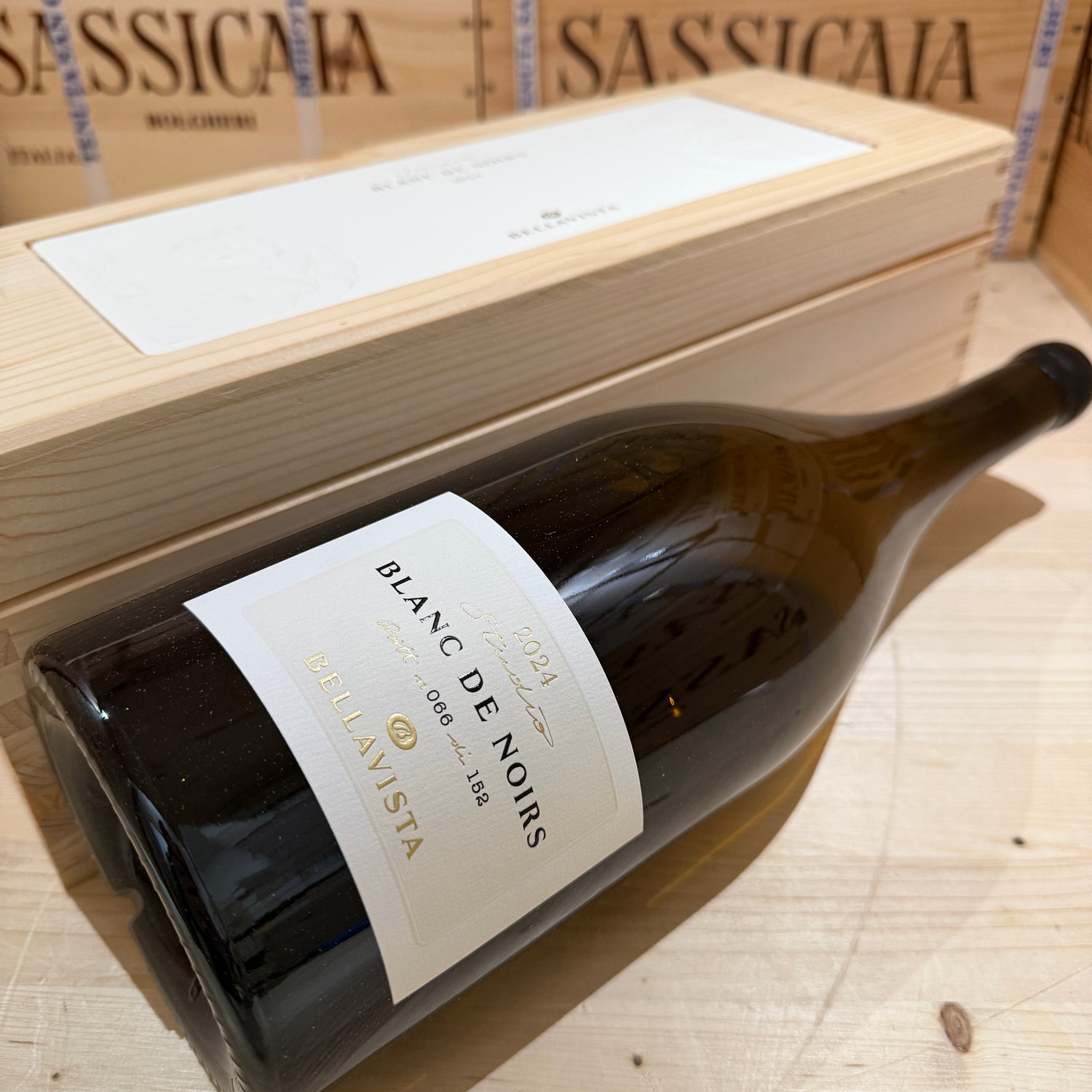 Bellavista Blanc de Noirs 2024 Studio Magnum Pinot Nero IGT del Sebino - in Cassa Legno