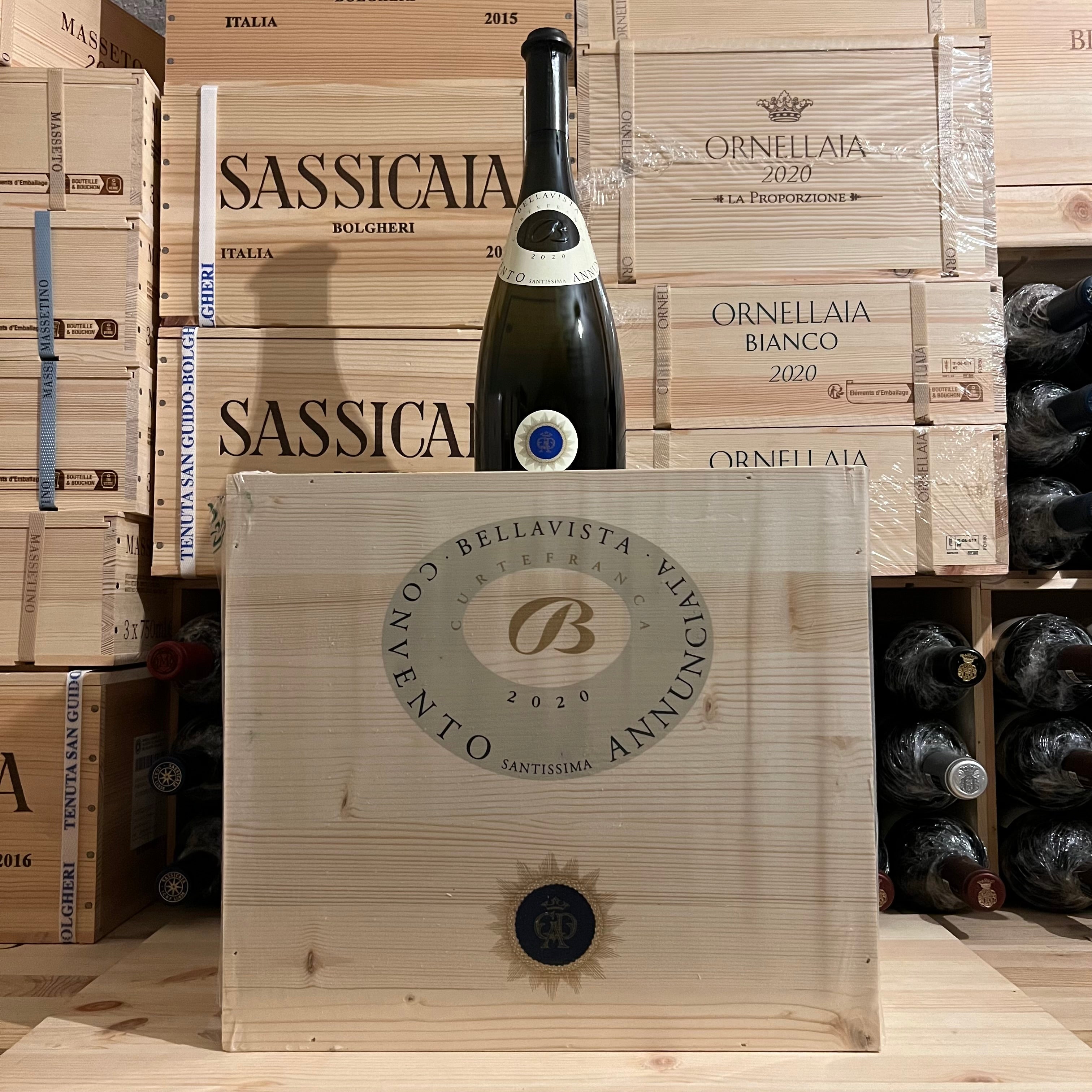 Bellavista Convento Ss Annunciata 2020 Cassa Legno 6 Bottiglie bellavista-convento-ss-annunciata-2020-cassa-legno-6-bottiglie