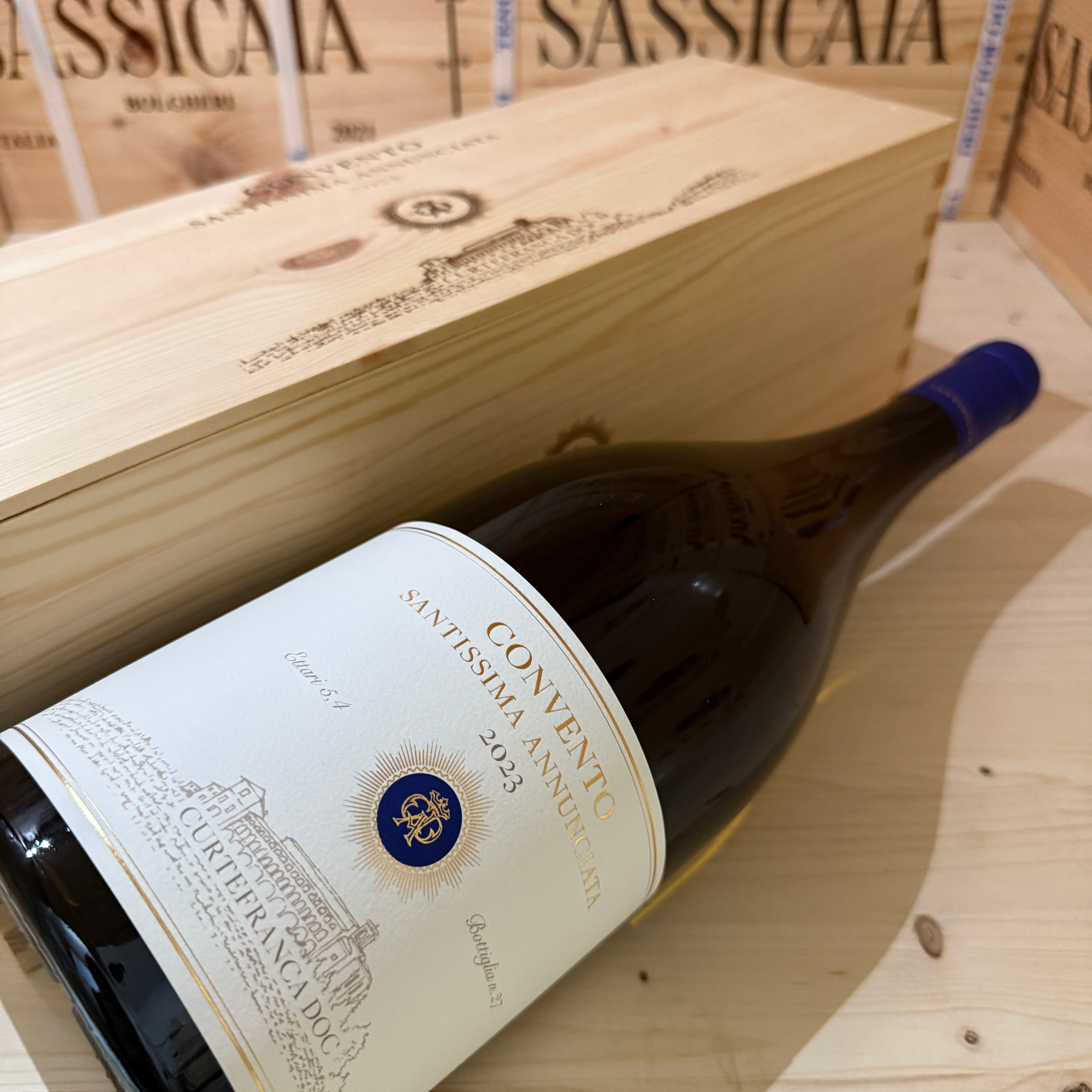 Bellavista Convento Santissima Annunciata 2023 Magnum Curtefranca Bianco DOC - in Cassa Legno