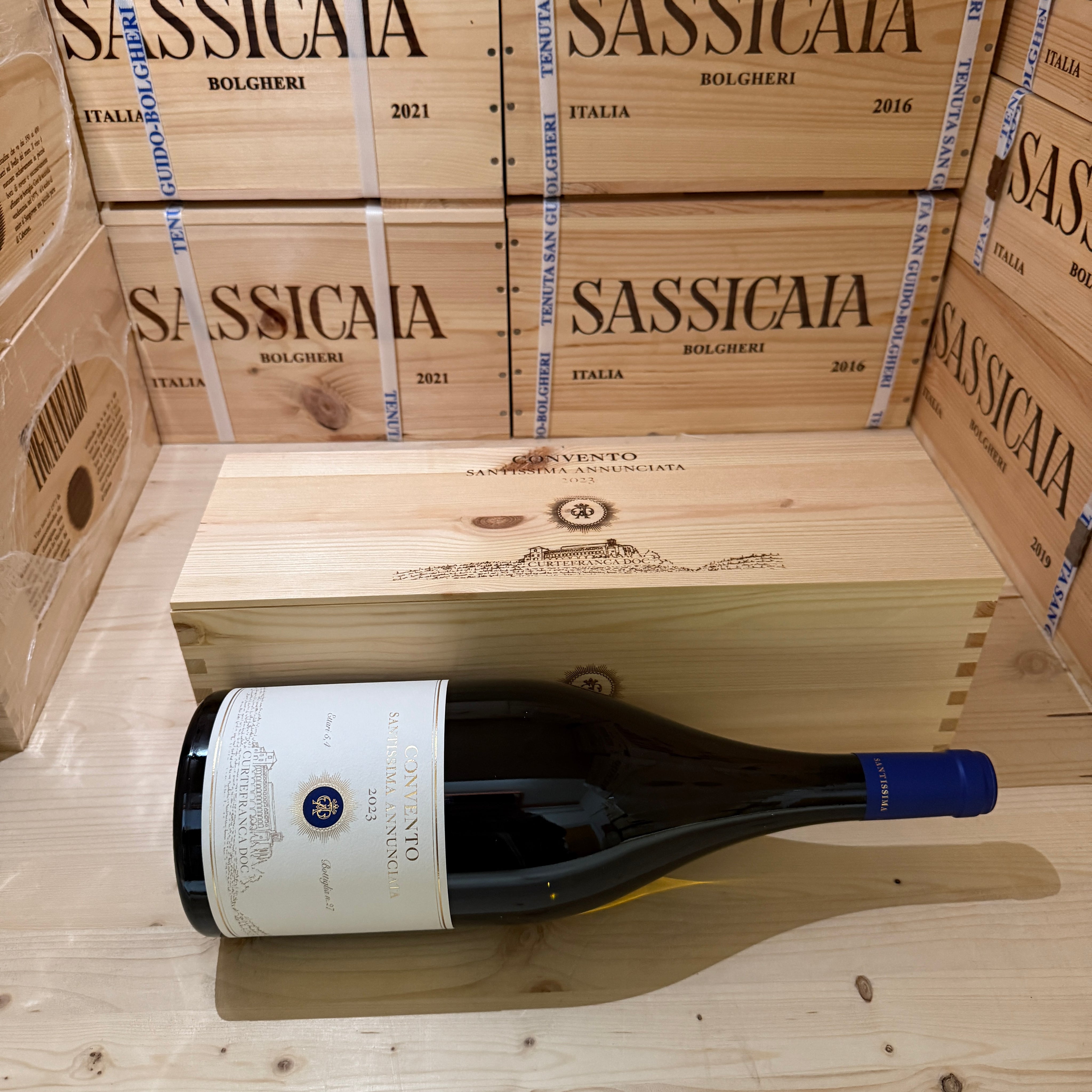 Bellavista Convento Santissima Annunciata 2023 Magnum Curtefranca Bianco DOC - in Cassa Legno
