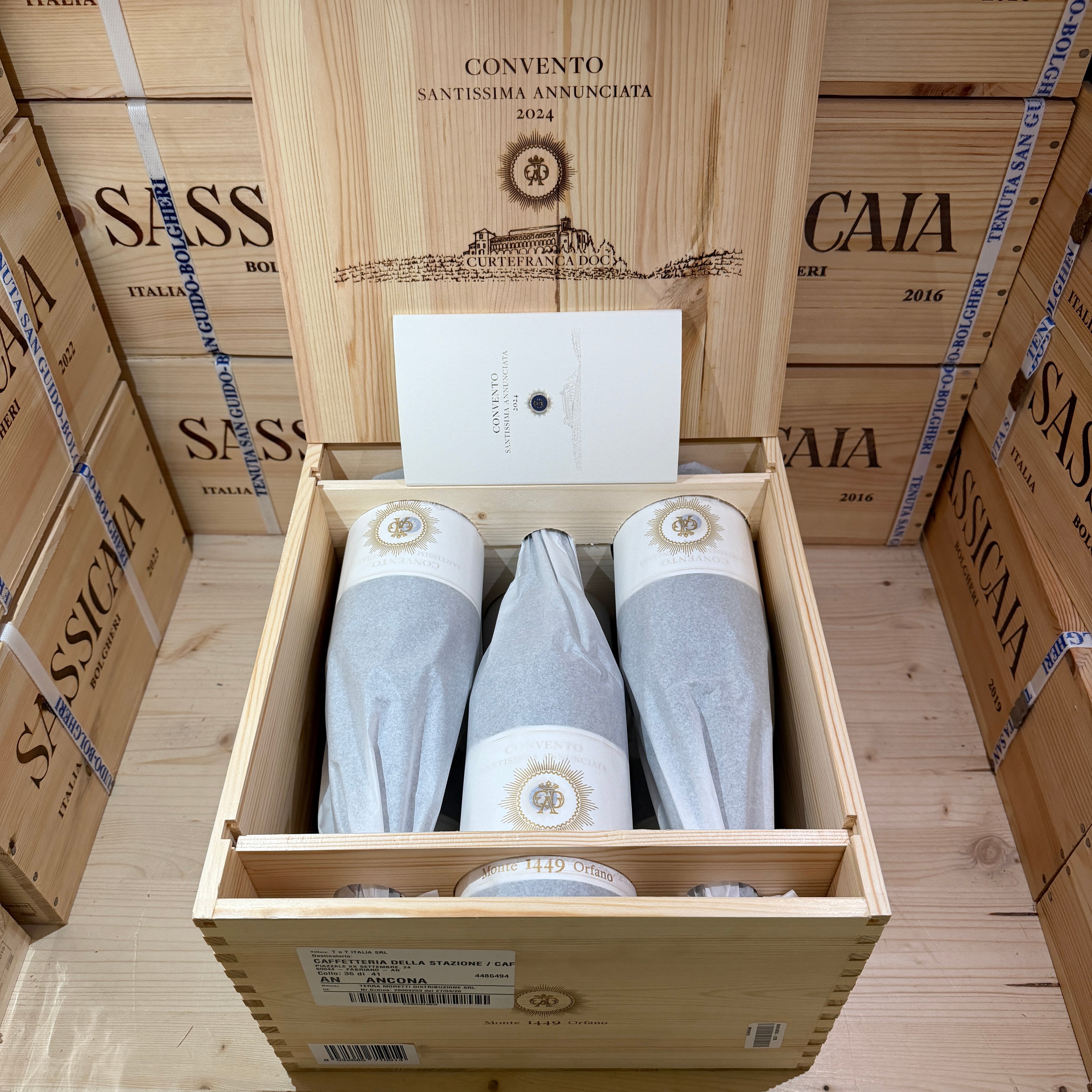 Bellavista Convento Santissima Annunciata 2024 Cassa 6 Bottiglie