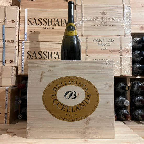 Bellavista Uccellanda 2019 Curtefranca Bianco DOC Cassa Legno 6 Bottiglie