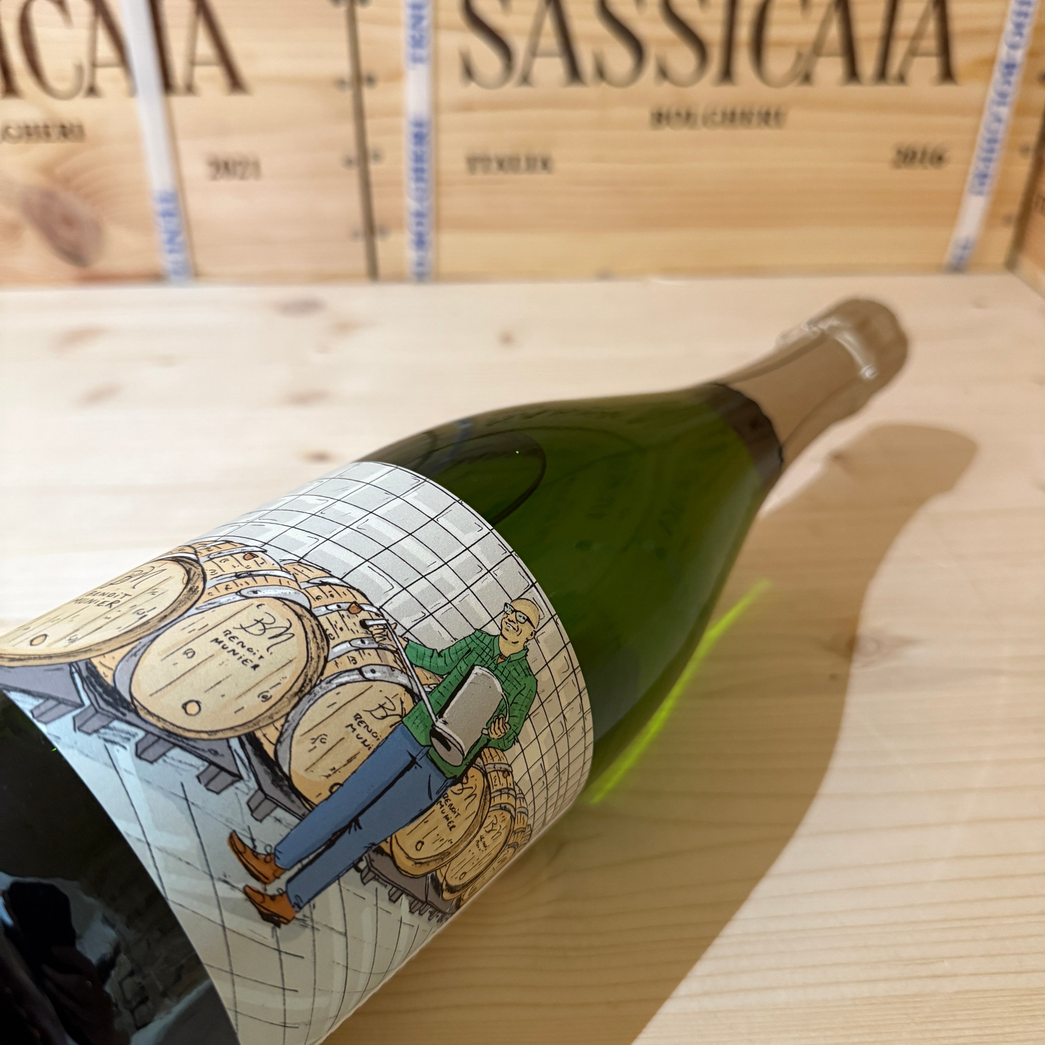 Benoit Munier L'Ame du Chai Chardonnay Grand Cru Dosage Zero V22