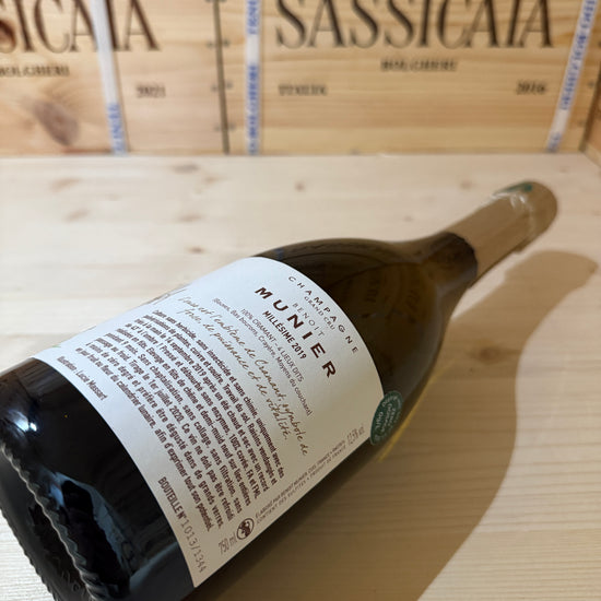 Benoit Munier L'Ours Cramant 2019 Grand Cru Zero Dosage