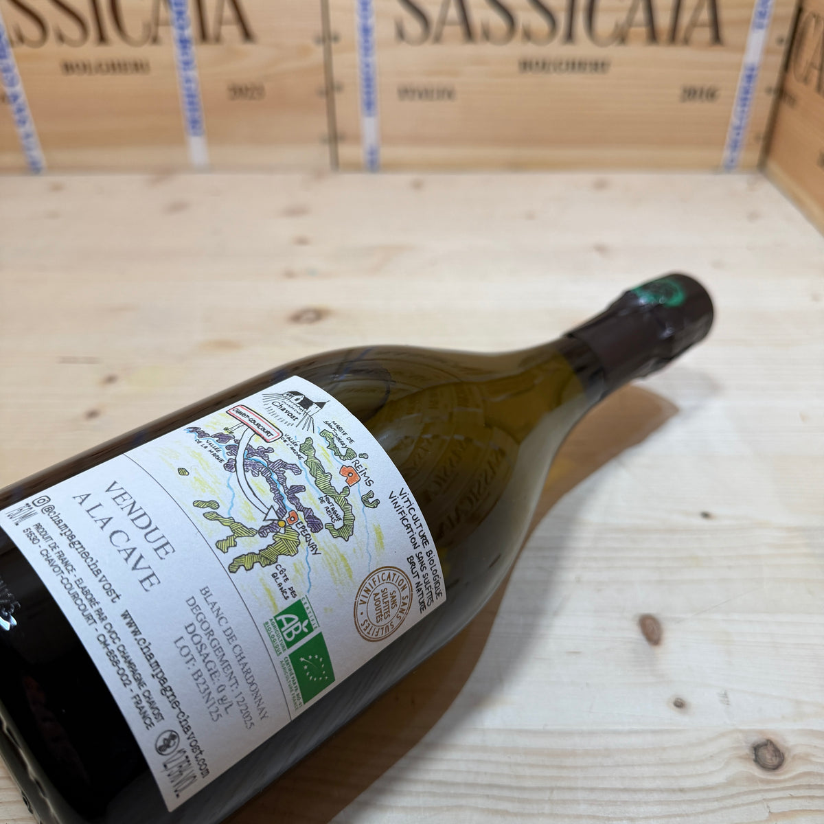 Blanc de Chardonnay Brut Nature Chavost