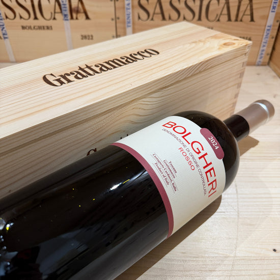 Bolgheri Rosso DOC 2024 Magnum Tenuta Grattamacco - in Cassa Legno