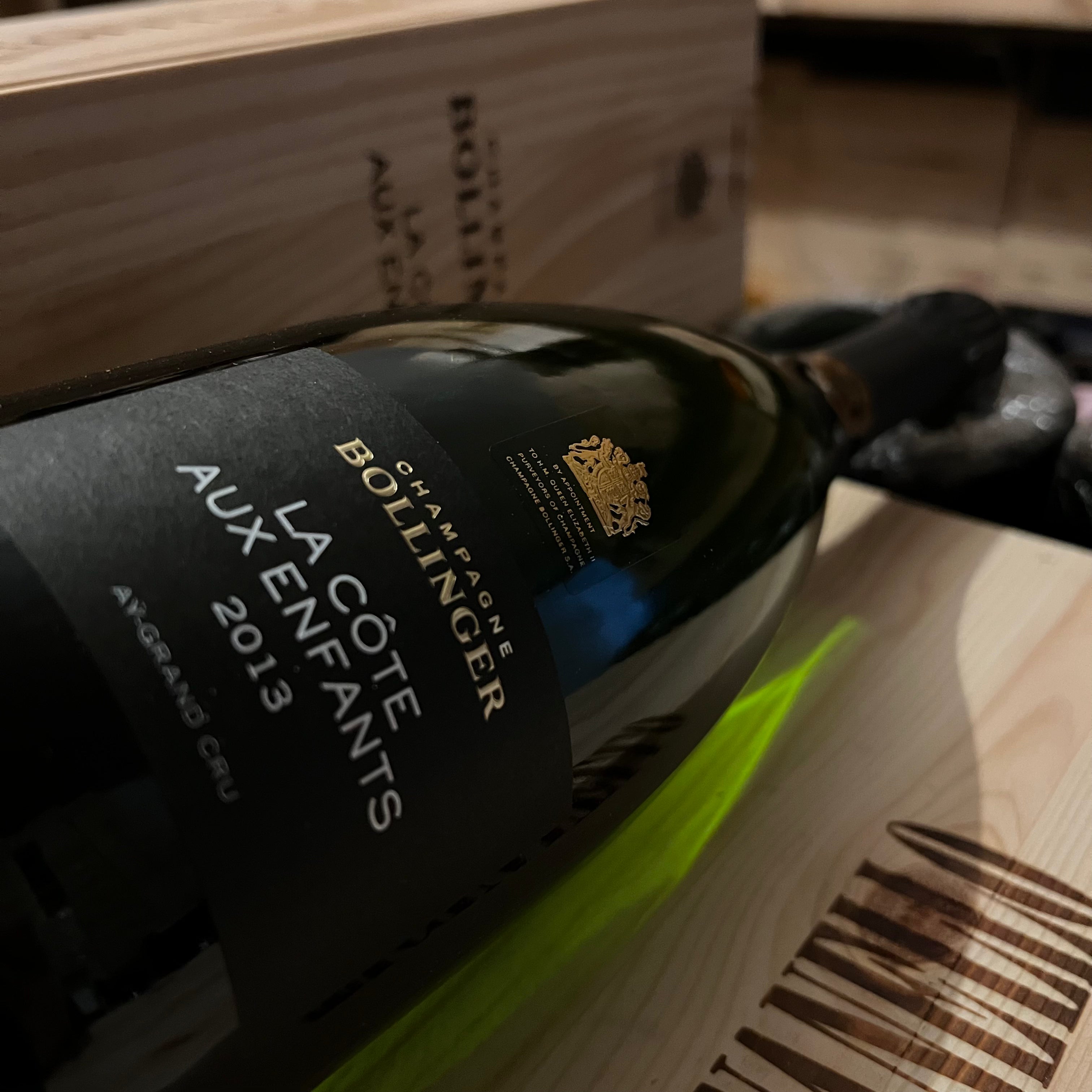 Bollinger La Cote Aux Enfants 2013 in Cassa Legno