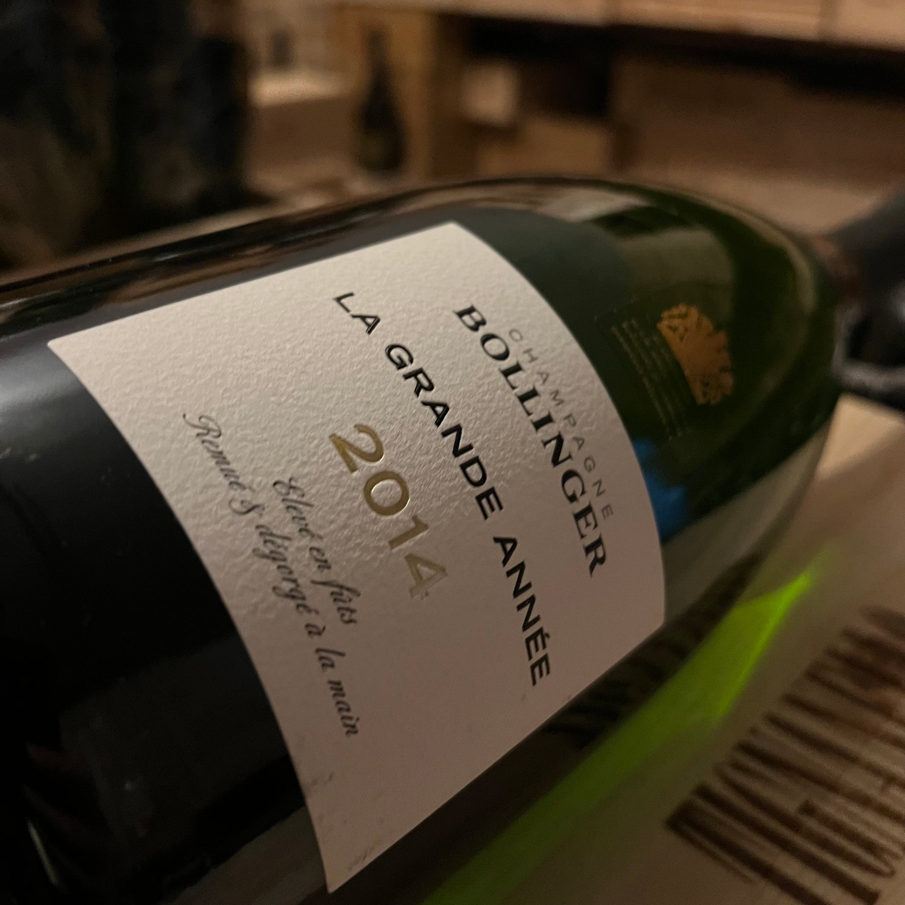 Bollinger La Grande Annee 2014 Magnum