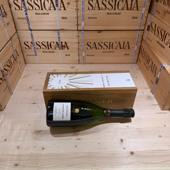 Bollinger La Grande Annee 2018 - in Cassa Legno