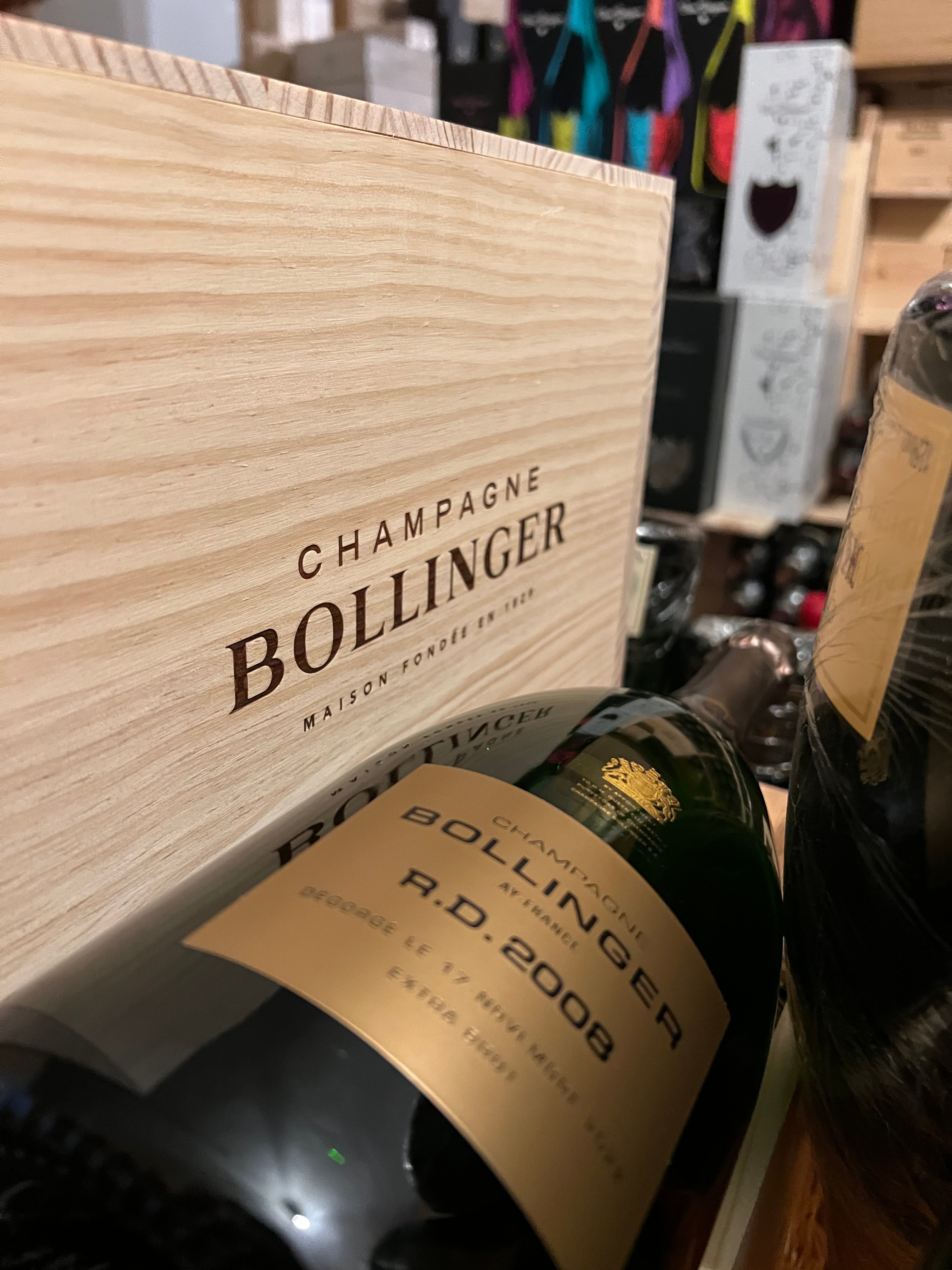 Bollinger RD 2008 Cassa Legno 6 Bottiglie