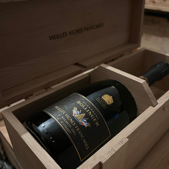 Bollinger Vieilles Vignes Françaises 2013 in Cassa Legno