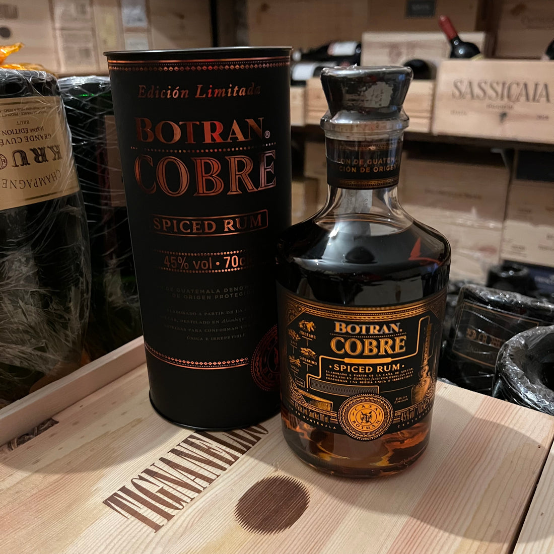 Botran Cobre Spicied Rum Limited Edition 45% Vol.
