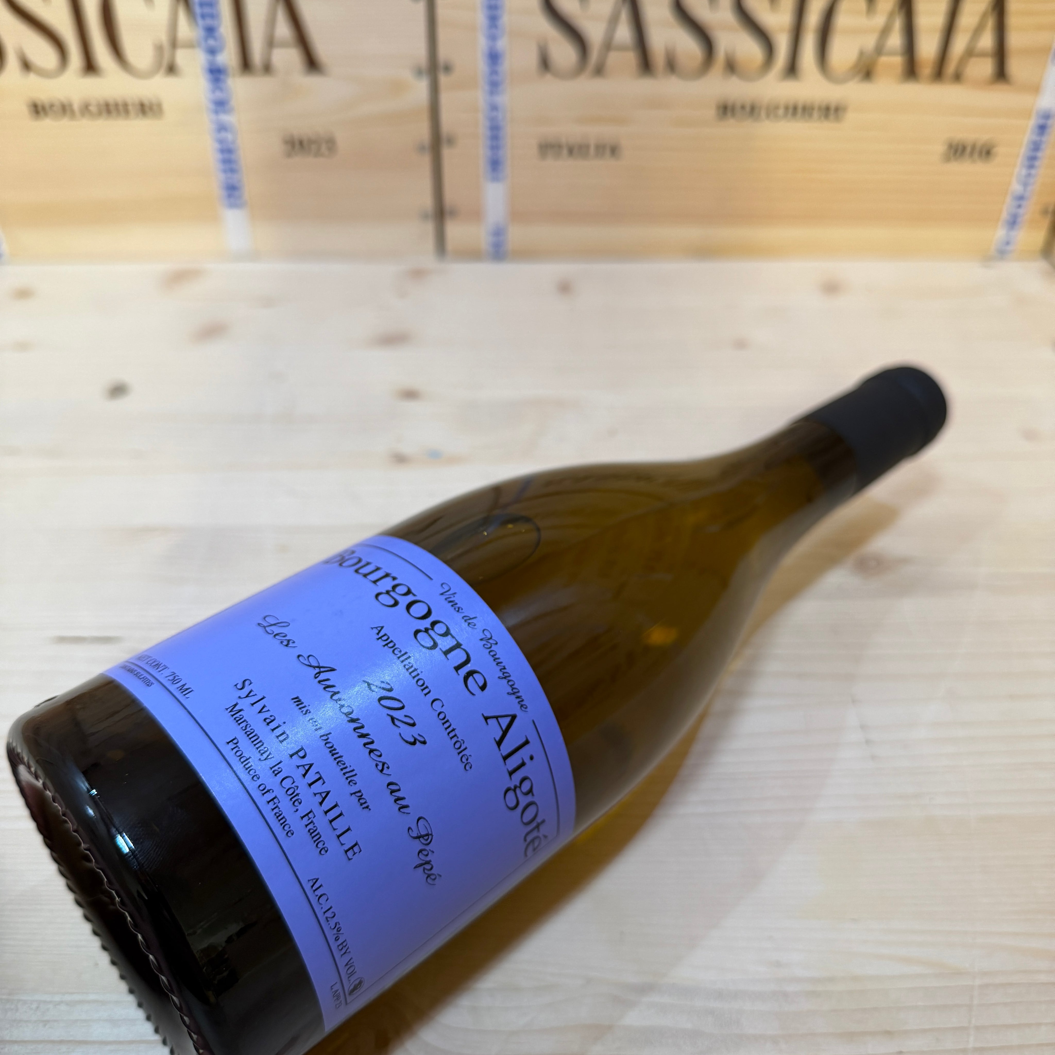 Bourgogne Aligote 2023 Les Auvonnes au Pepe Sylvain Pataille