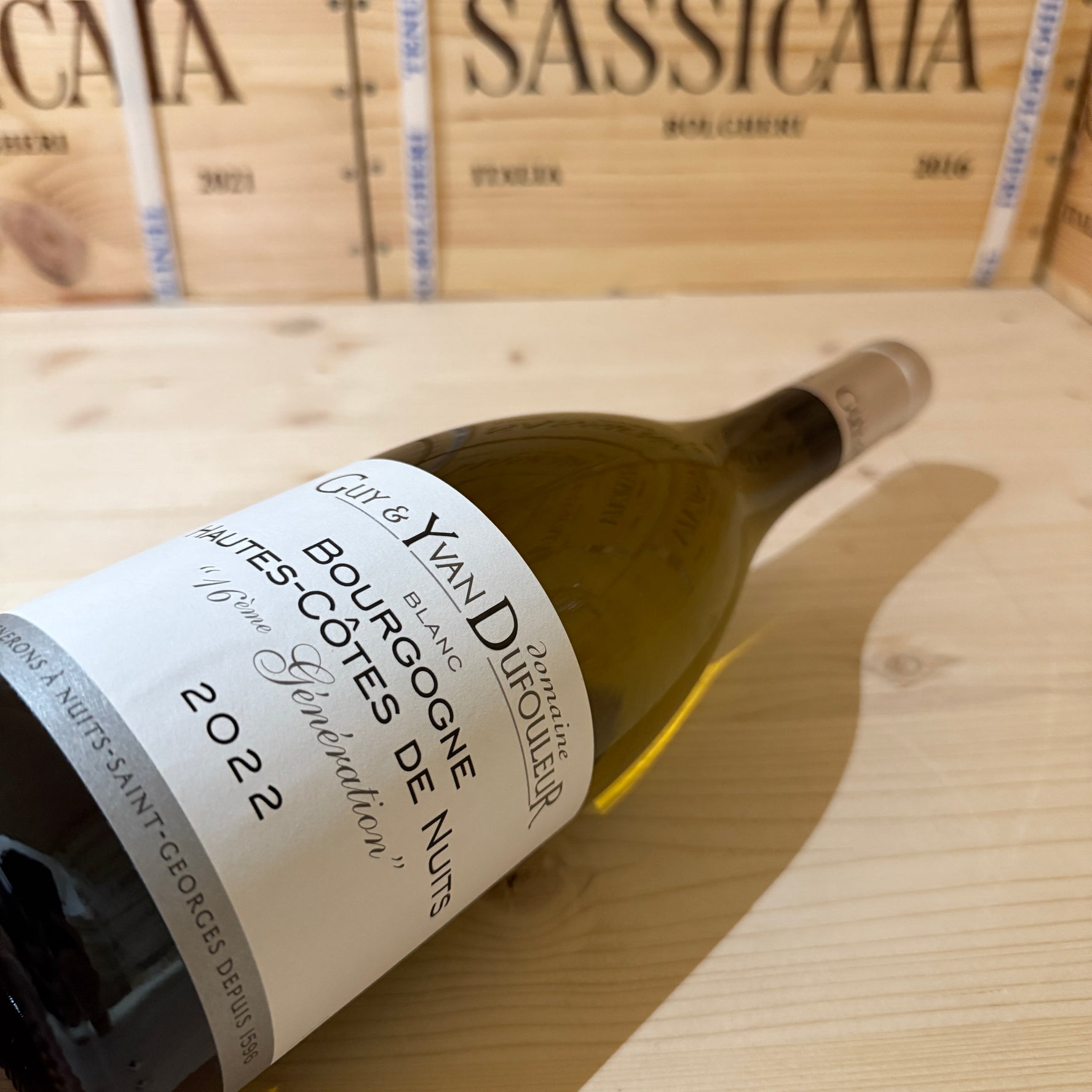 Bourgogne Hautes Cotes de Nuits Blanc 2022 Domaine Guy & Yvan Dufouleur