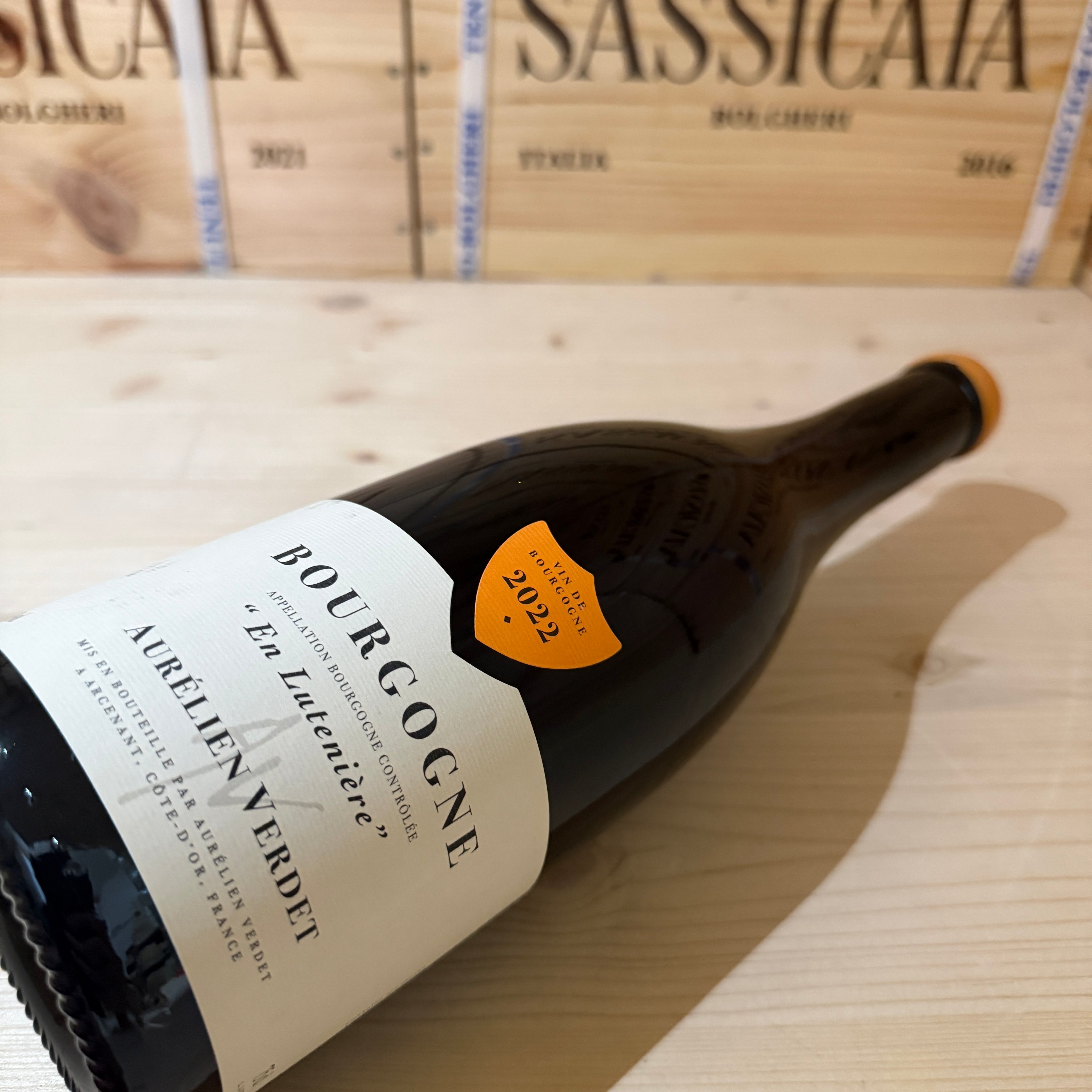 Bourgogne Rouge 2022 En Luteniere Aurelien Verdet