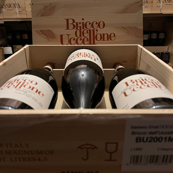 Bricco dell'Uccellone 2020 Magnum Braida Cassa Legno 3 Bottiglie