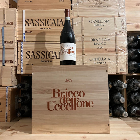 Bricco dell'Uccellone 2021 Barbera d'Asti DOCG Braida - Cassa Legno 6 Bottiglie