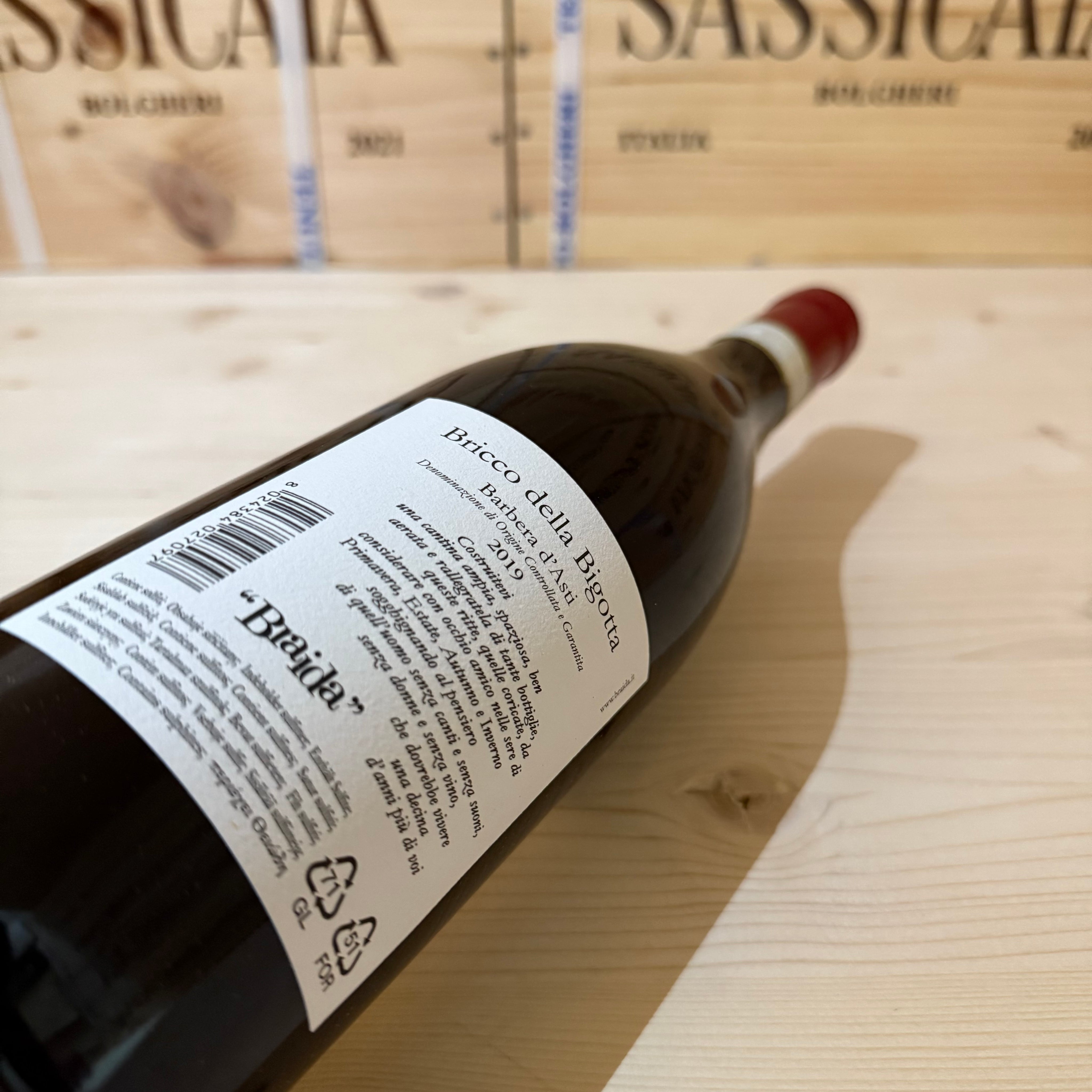 Bricco della Bigotta 2019 Barbera d'Asti DOCG Braida