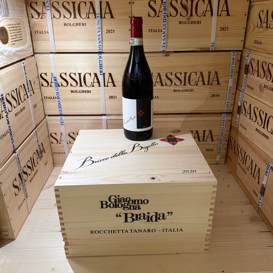 Bricco della Bigotta 2020 Barbera d'Asti DOCG Braida - Cassa Legno 6 Bottiglie