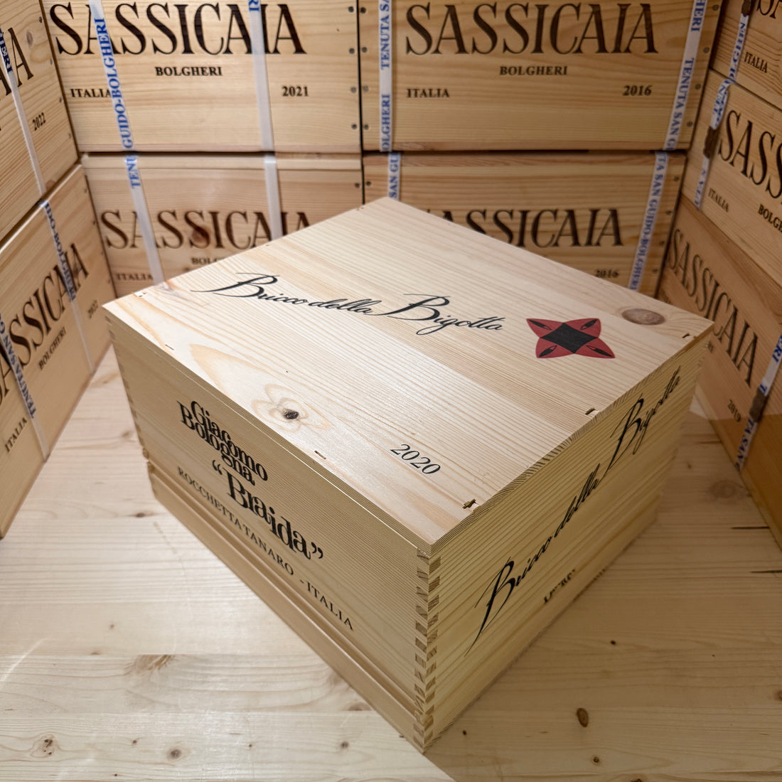 Bricco della Bigotta 2020 Barbera d'Asti DOCG Braida - Cassa Legno 6 Bottiglie