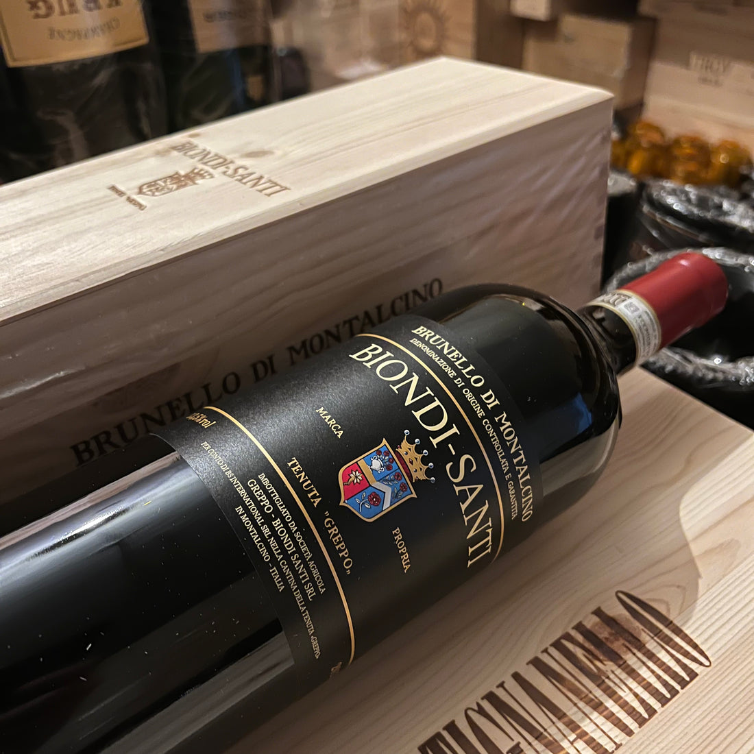 Brunello Biondi Santi 2017 Magnum in Cassa Legno