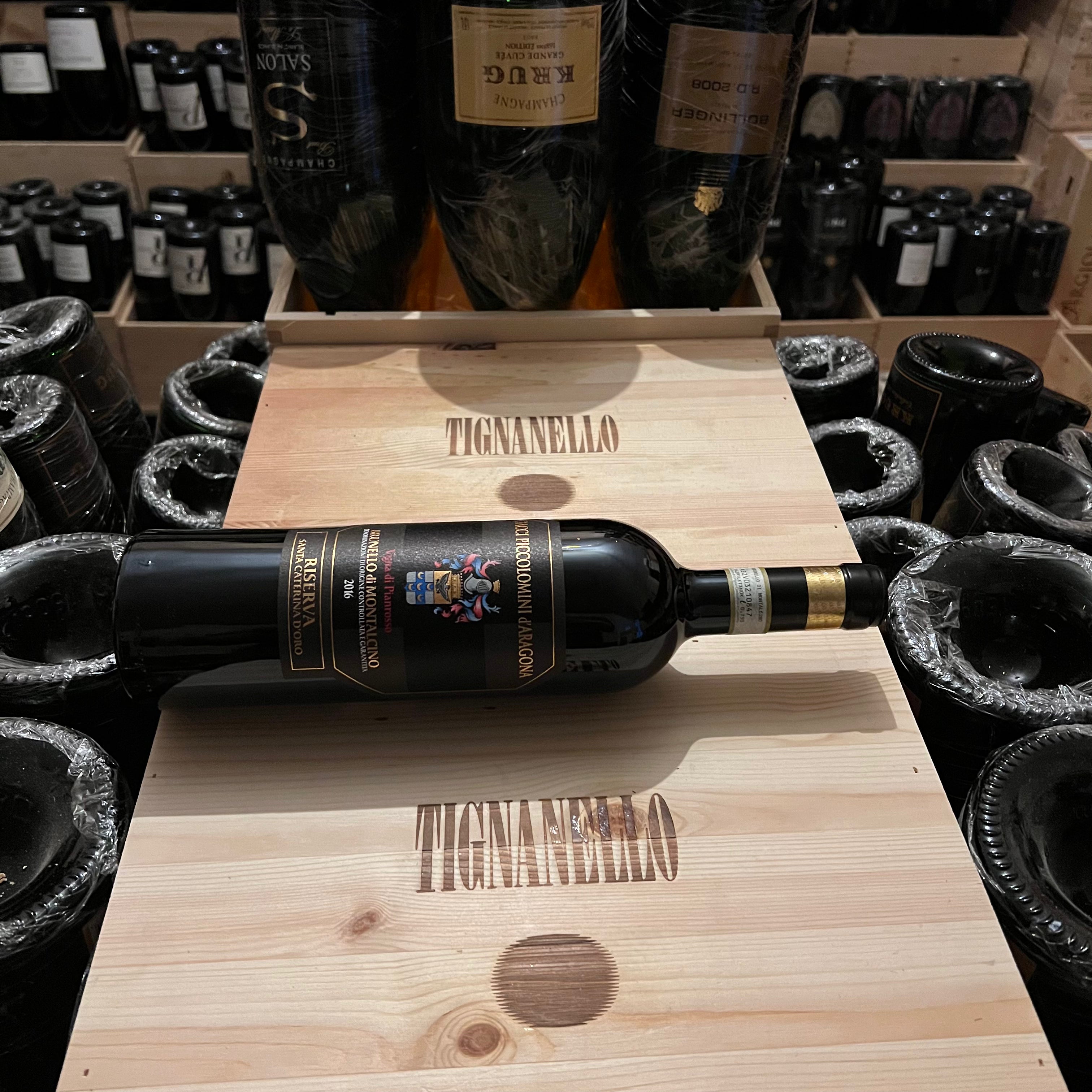 Brunello di Montalcino 2016 DOCG Ciacci Piccolomini d'Aragona Vigna di Pianrosso Riserva Santa Caterina d'Oro