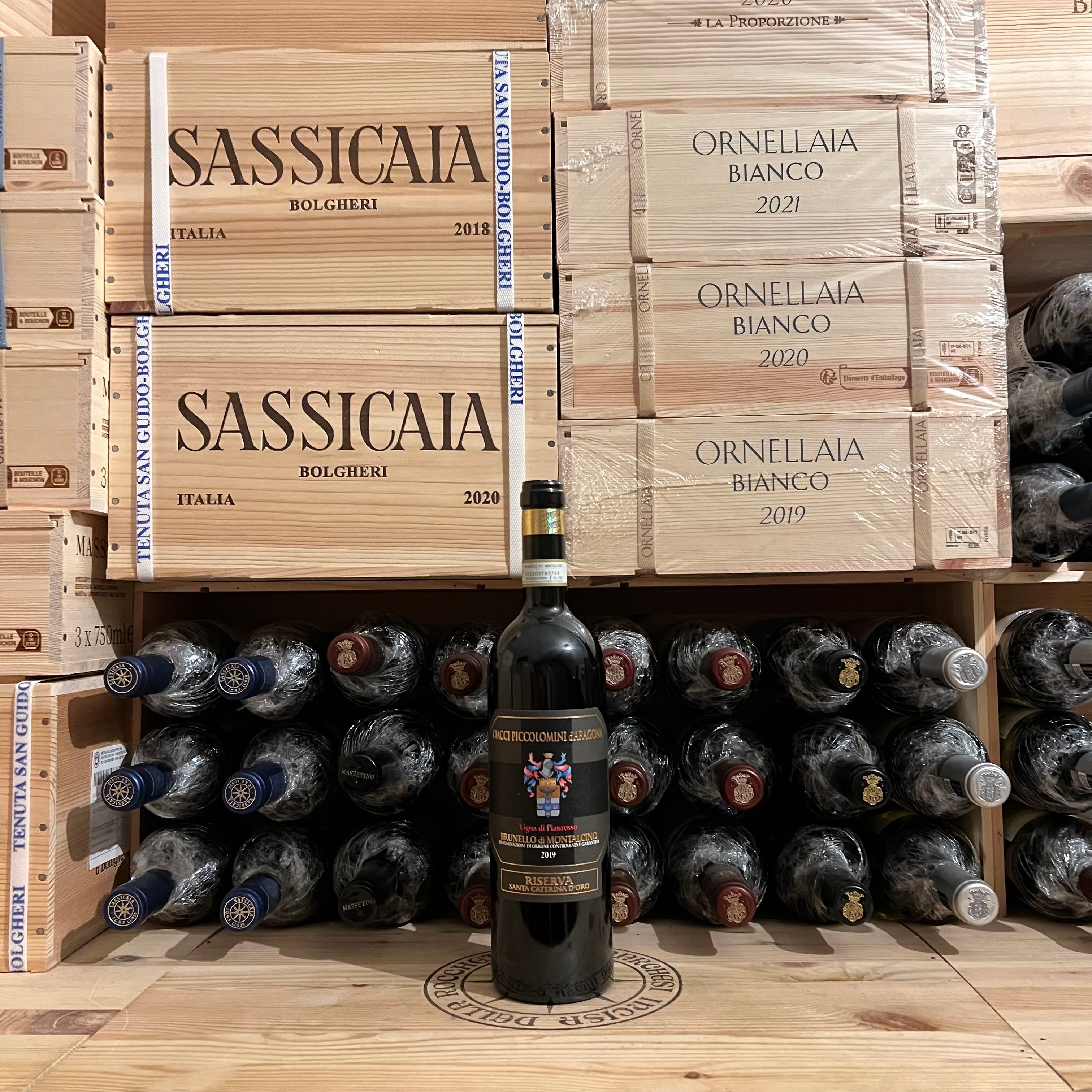 Brunello di Montalcino 2019 DOCG Ciacci Piccolomini d'Aragona Vigna di Pianrosso Riserva Santa Caterina d'Oro