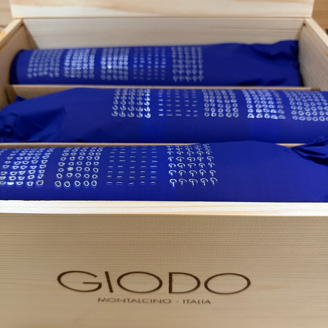 Brunello di Montalcino 2021 Giodo - Cassa Legno 6 Bottiglie