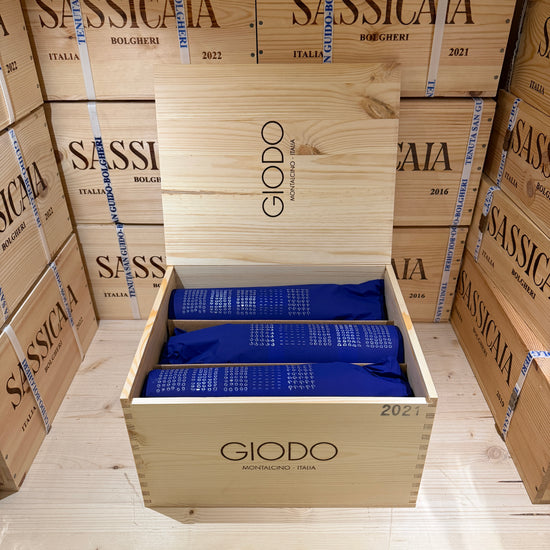 Brunello di Montalcino 2021 Giodo - Cassa Legno 6 Bottiglie