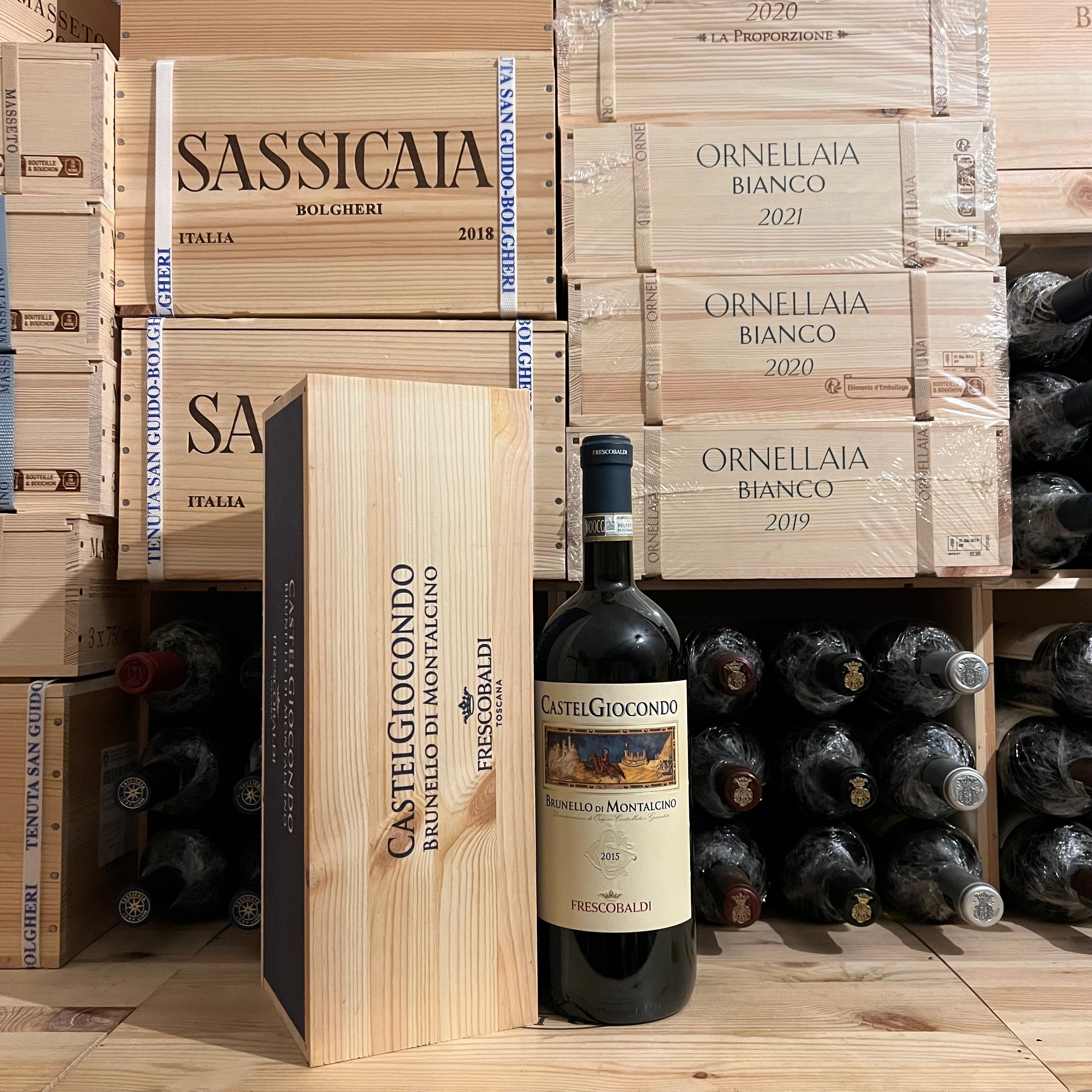 Brunello di Montalcino Castelgiocondo 2015 Magnum Marchesi Frescobaldi - in Cassa Legno