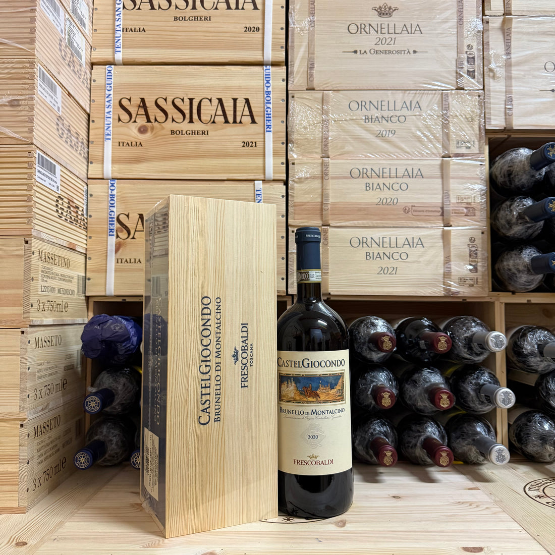 Brunello di Montalcino Castelgiocondo 2020 Magnum Marchesi Frescobaldi - in Cassa Legno