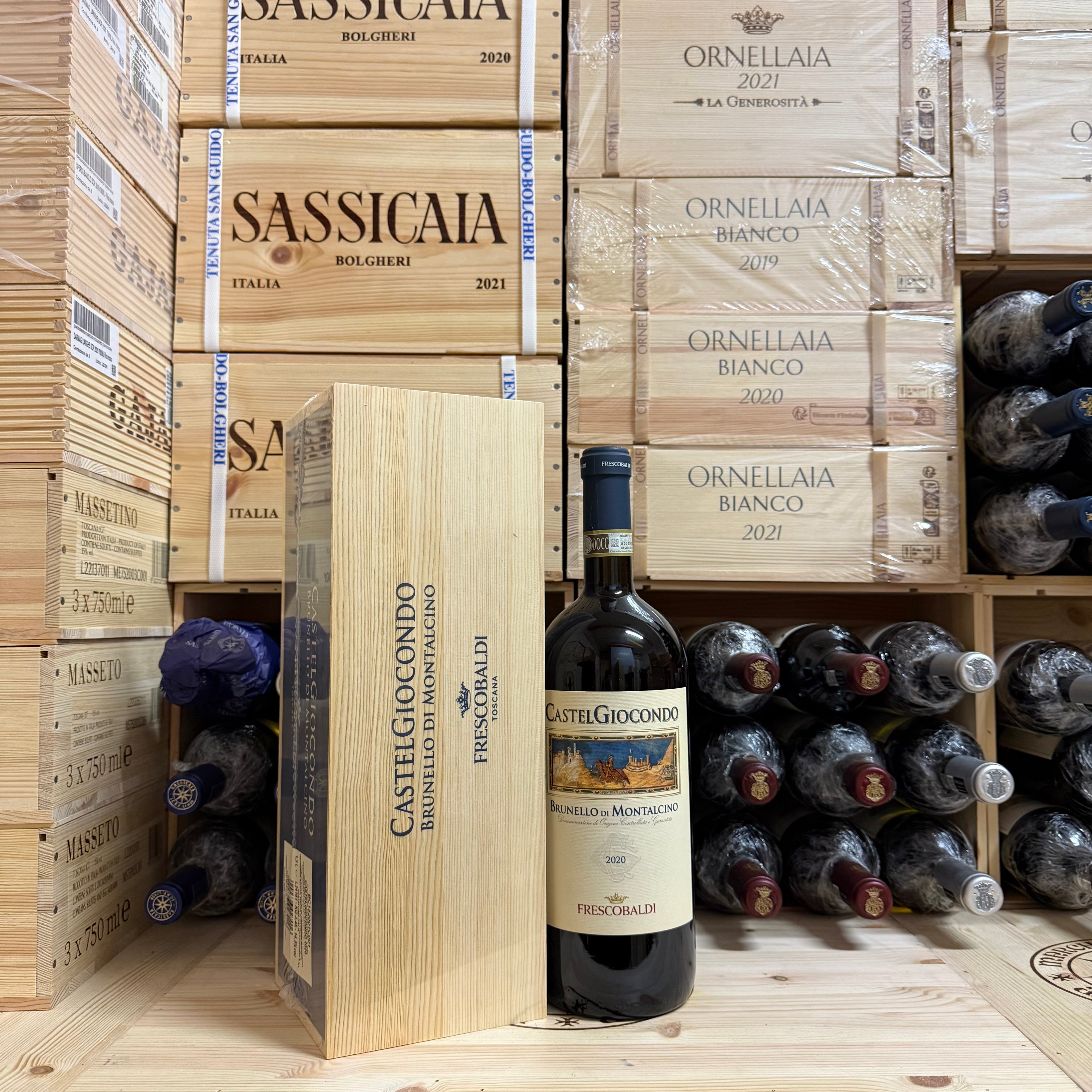Brunello di Montalcino Castelgiocondo 2020 Magnum Marchesi Frescobaldi - in Cassa Legno