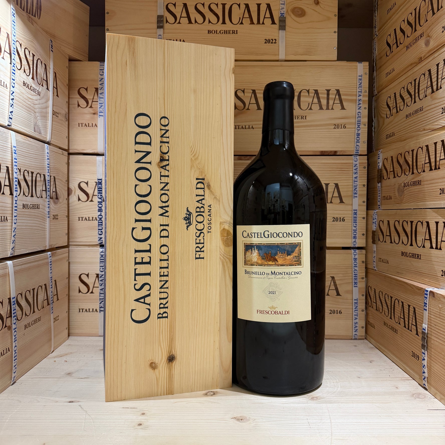 Brunello di Montalcino Castelgiocondo 2021 McKenzie Marchesi Frescobaldi - 5 Litri