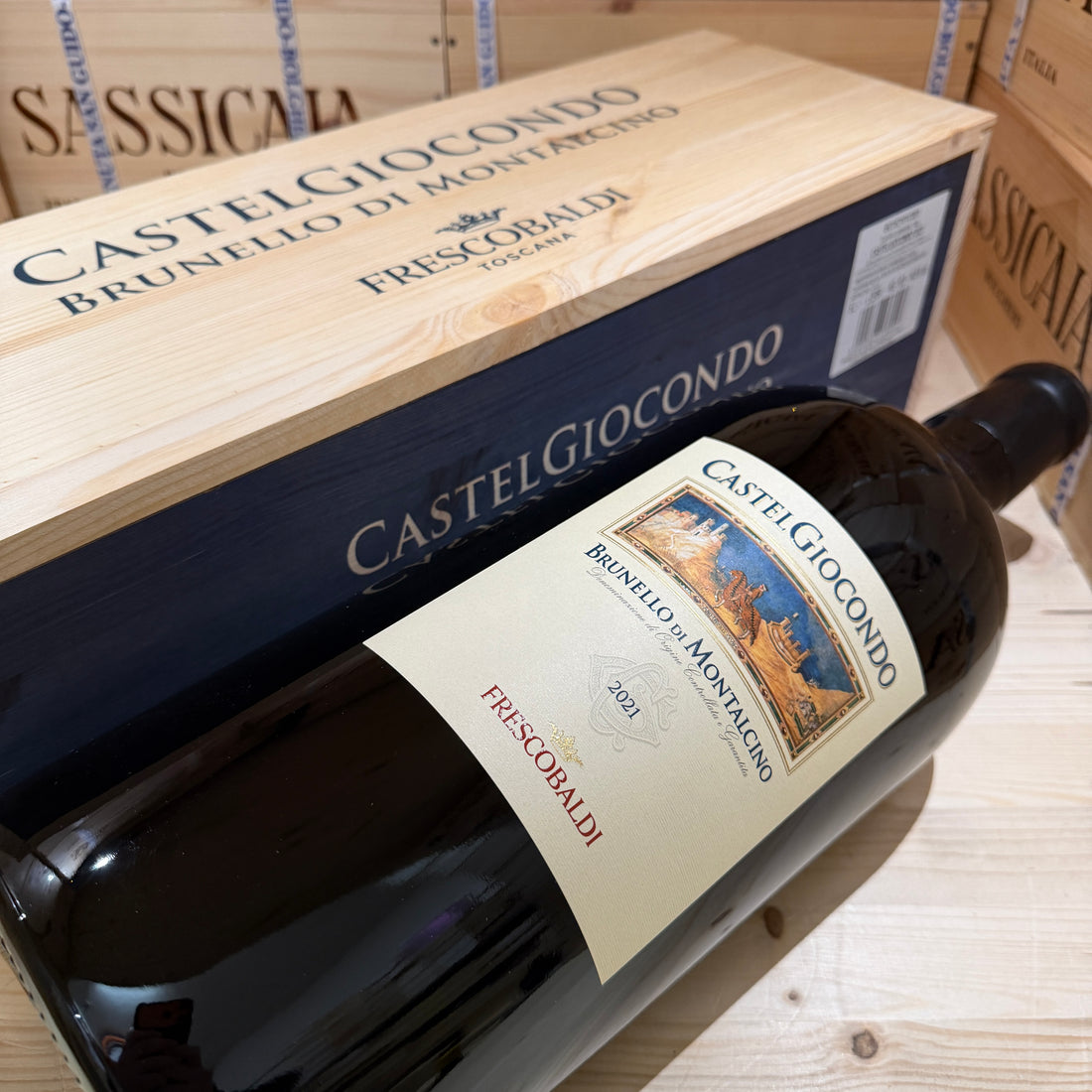 Brunello di Montalcino Castelgiocondo 2021 McKenzie Marchesi Frescobaldi - 5 Litri