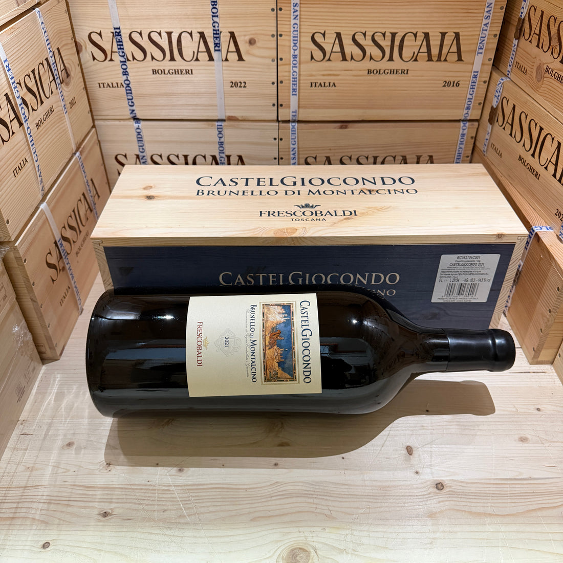 Brunello di Montalcino Castelgiocondo 2021 McKenzie Marchesi Frescobaldi - 5 Litri
