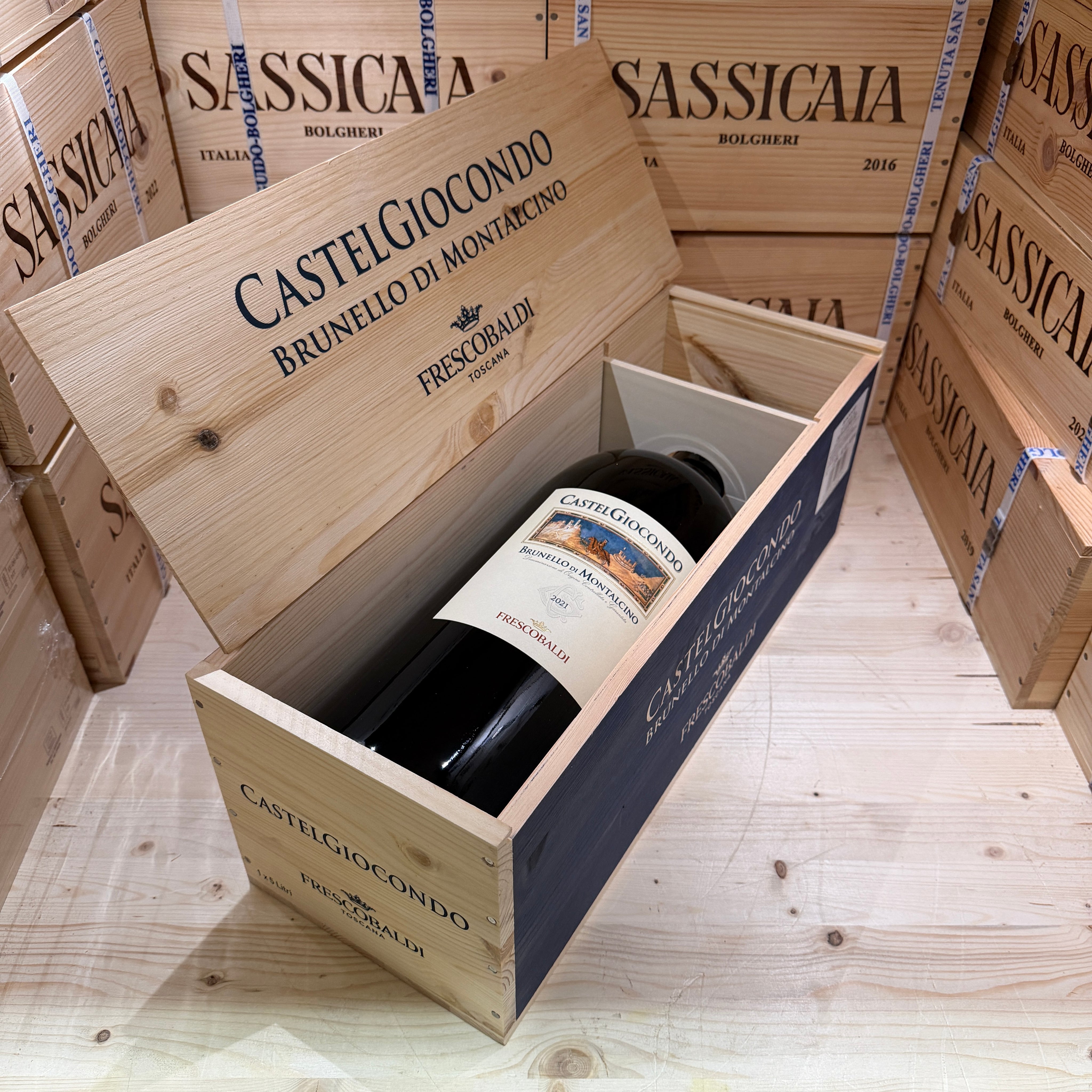 Brunello di Montalcino Castelgiocondo 2021 McKenzie Marchesi Frescobaldi - 5 Litri