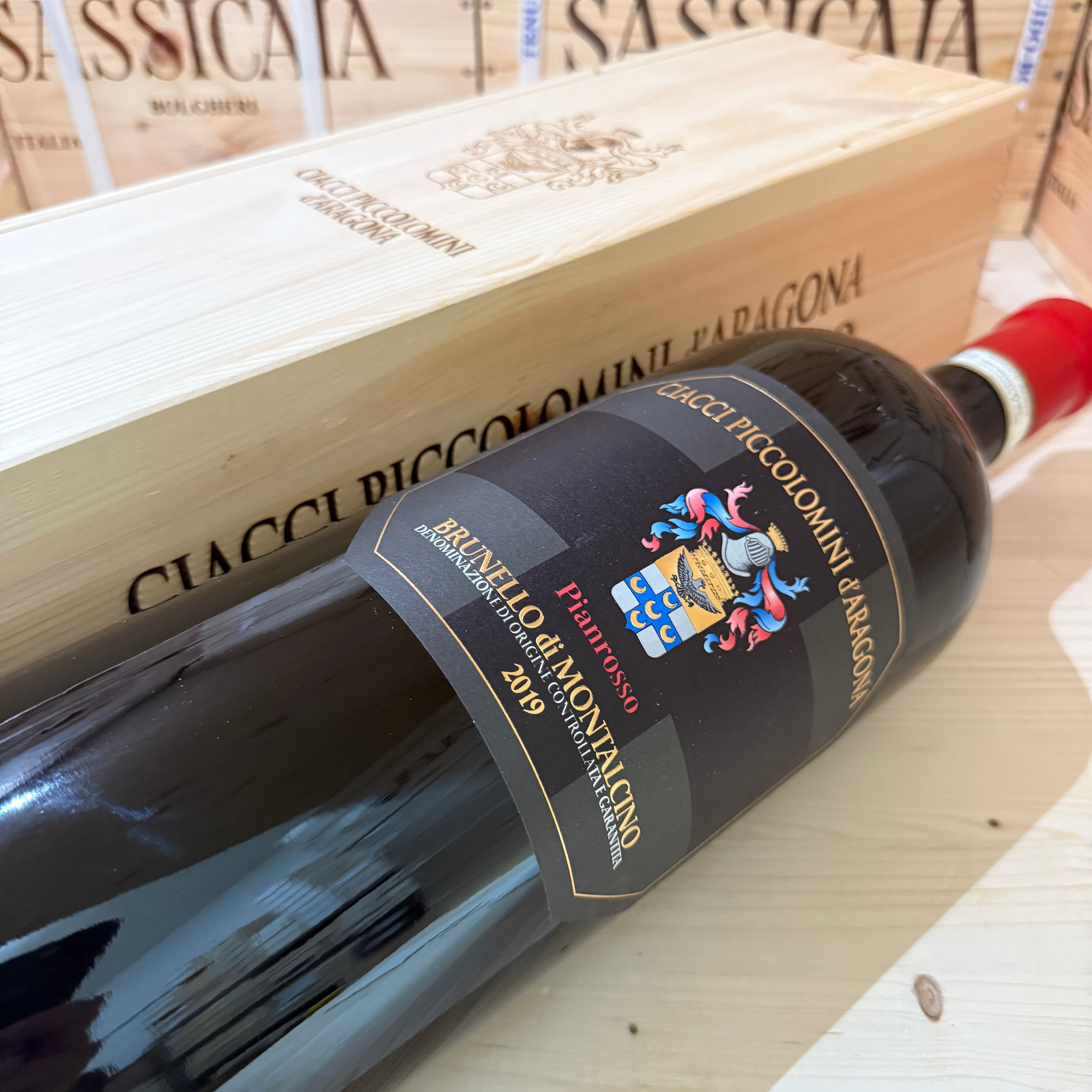 Brunello di Montalcino DOCG Pianrosso 2019 Jeroboam Ciacci Piccolomini d'Aragona - in Cassa Legno