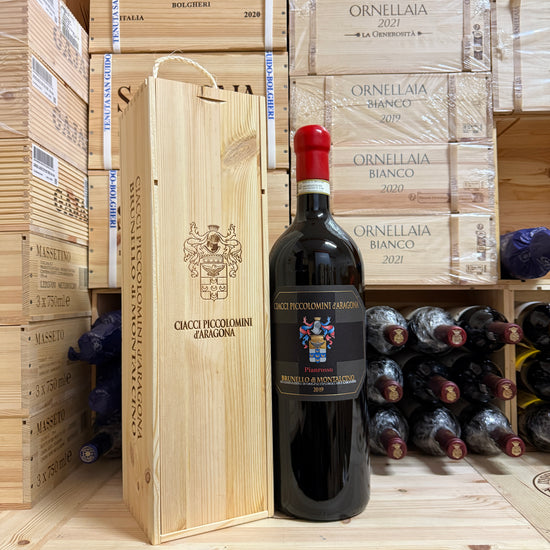 Brunello di Montalcino DOCG Pianrosso 2019 Jeroboam Ciacci Piccolomini d'Aragona - in Cassa Legno