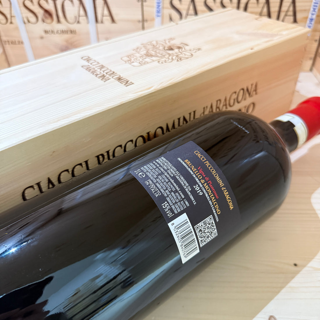 Brunello di Montalcino DOCG Pianrosso 2019 Jeroboam Ciacci Piccolomini d'Aragona - in Cassa Legno