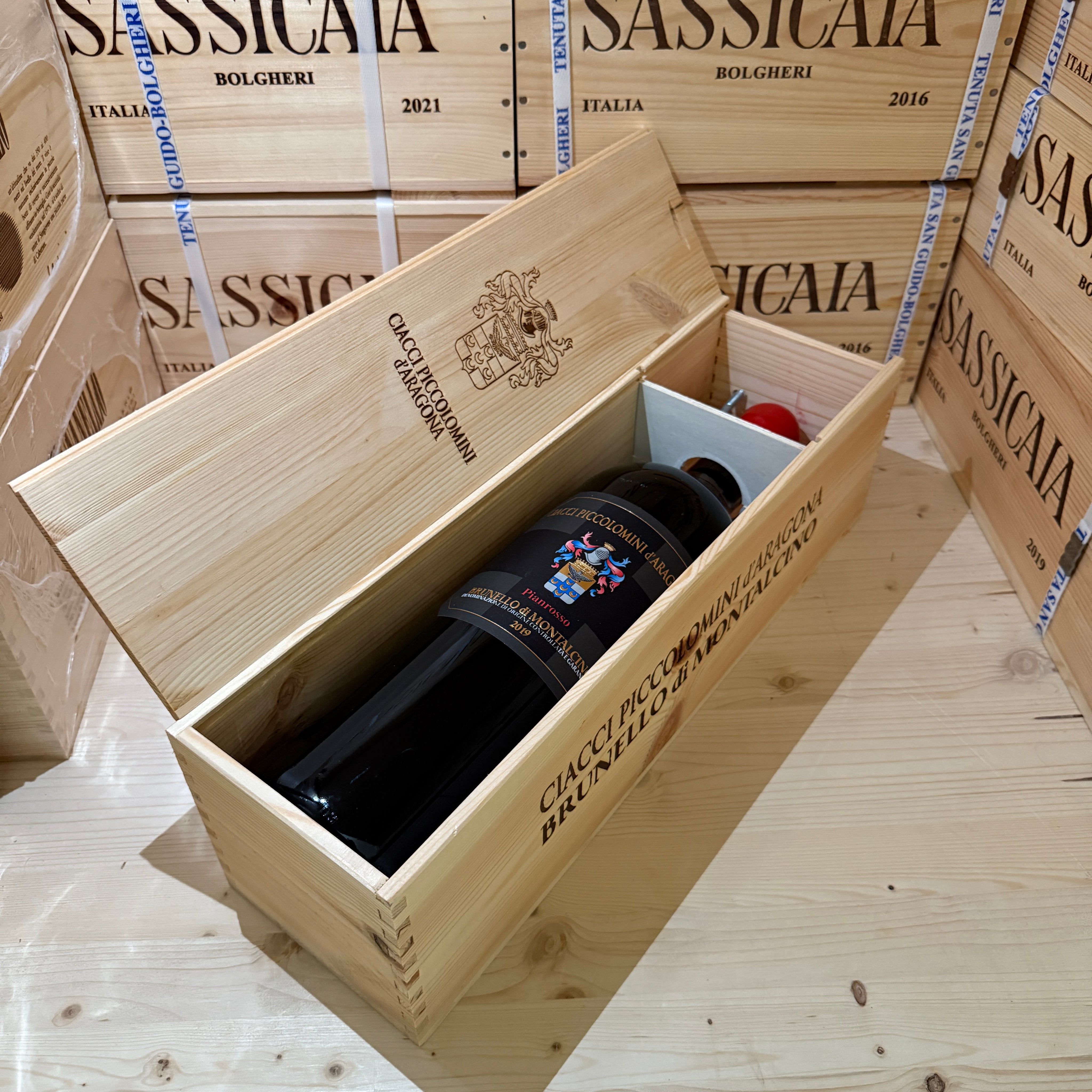 Brunello di Montalcino DOCG Pianrosso 2019 Jeroboam Ciacci Piccolomini d'Aragona - in Cassa Legno