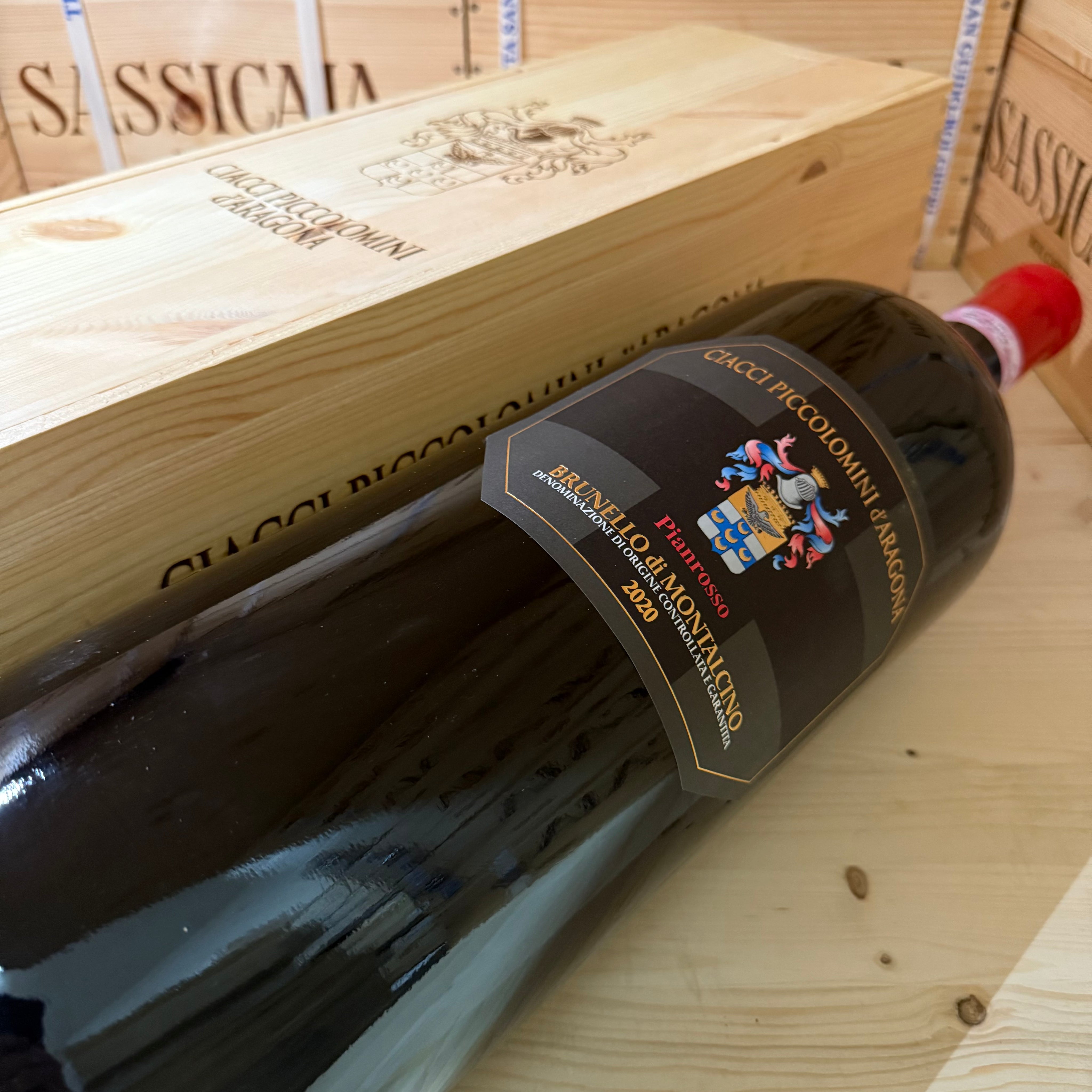 Brunello di Montalcino DOCG Pianrosso 2020 McKenzie 5 Litri Ciacci Piccolomini d'Aragona - in Cassa Legno