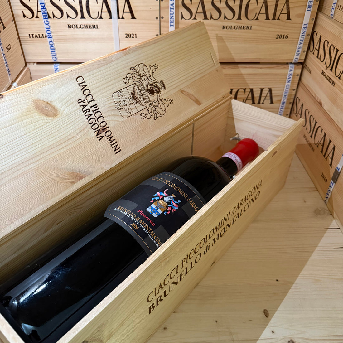 Brunello di Montalcino DOCG Pianrosso 2020 McKenzie 5 Litri Ciacci Piccolomini d'Aragona - in Cassa Legno