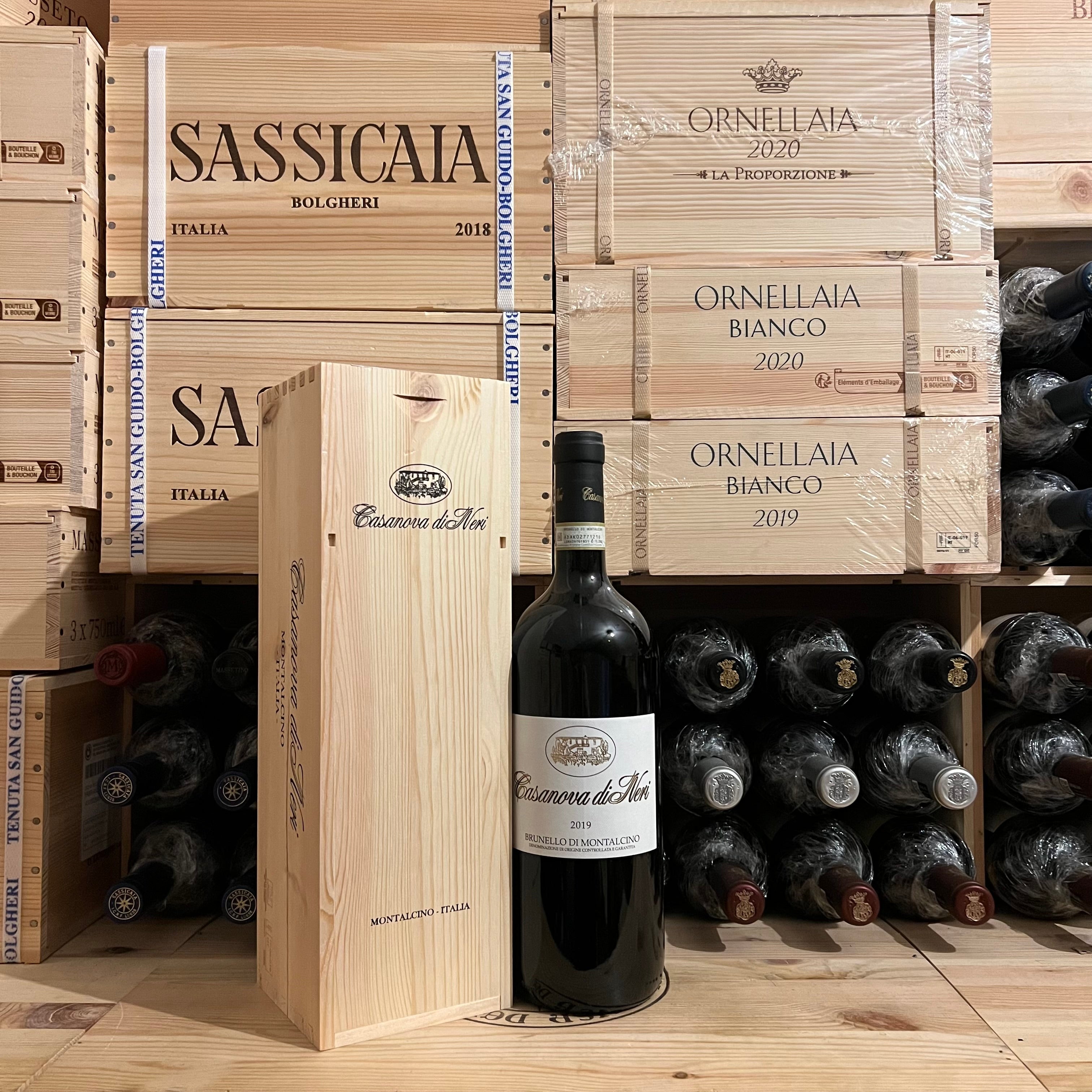 Brunello di Montalcino Etichetta Bianca 2019 Magnum Casanova di Neri