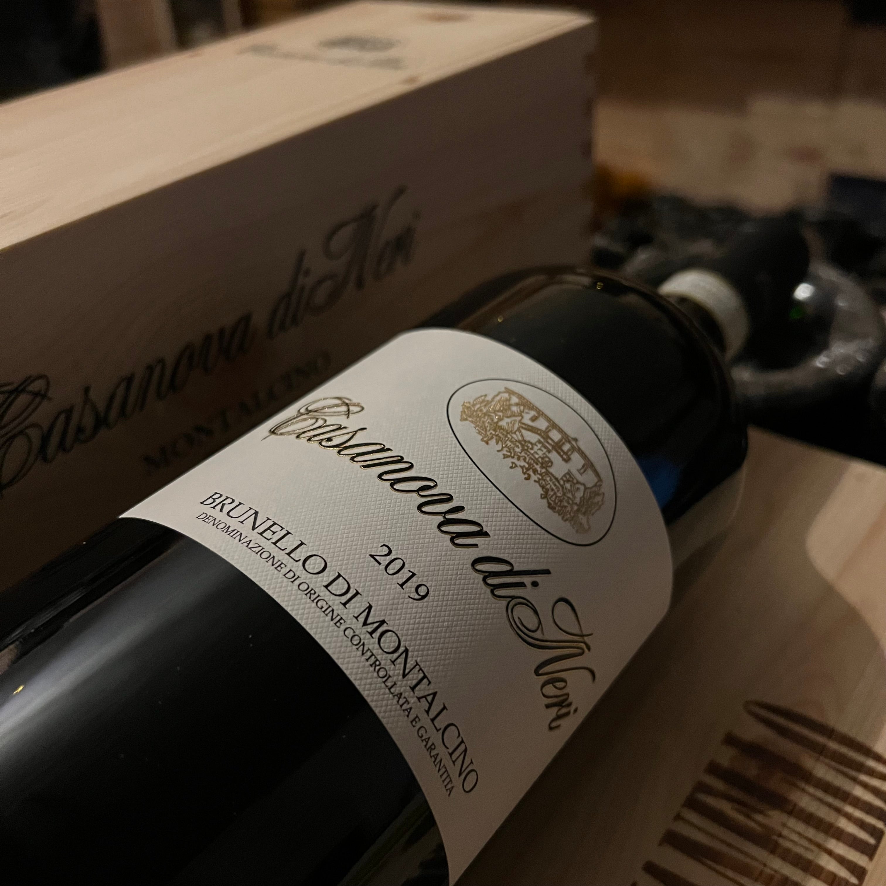 Brunello di Montalcino Etichetta Bianca 2019 Magnum Casanova di Neri