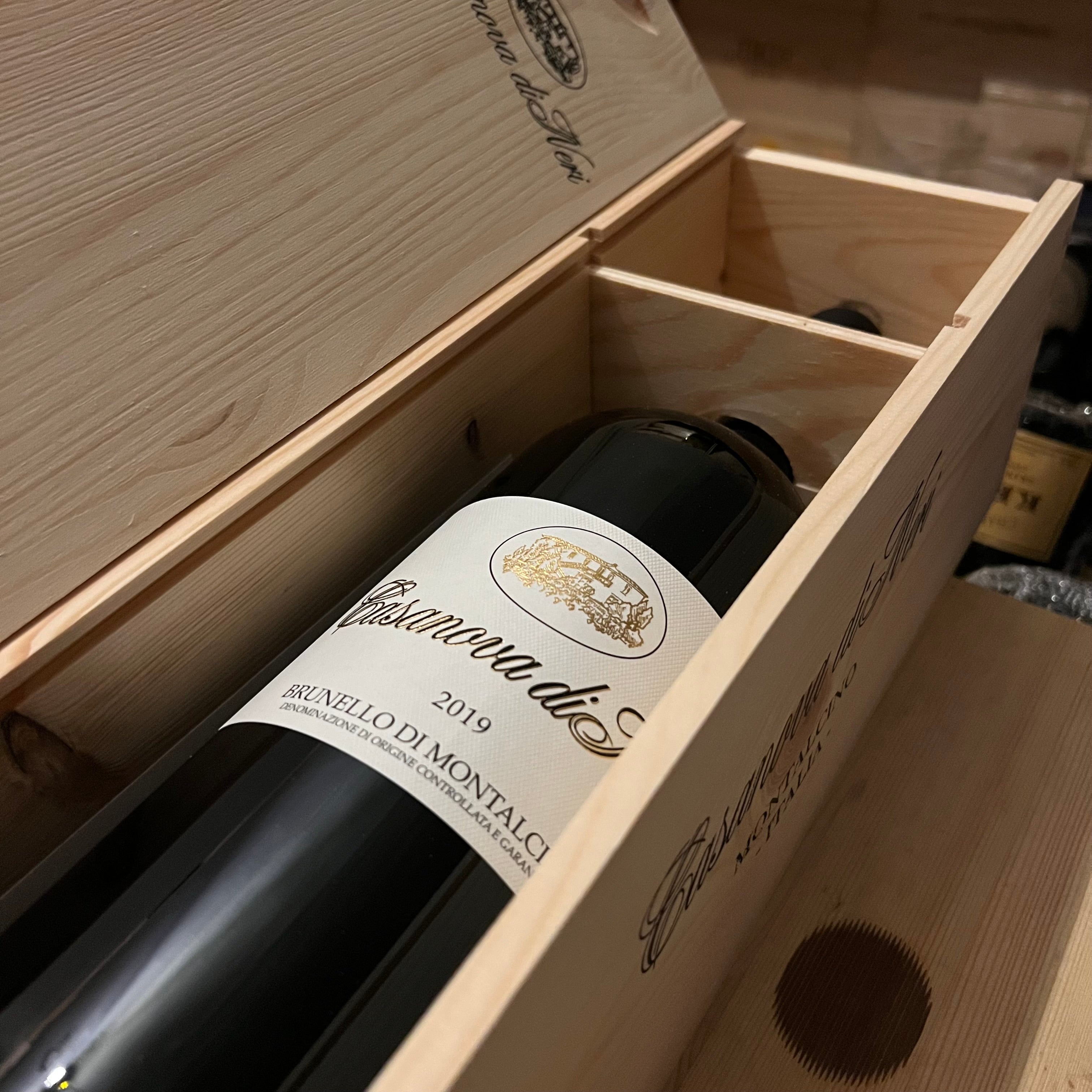Brunello di Montalcino Etichetta Bianca 2019 Magnum Casanova di Neri