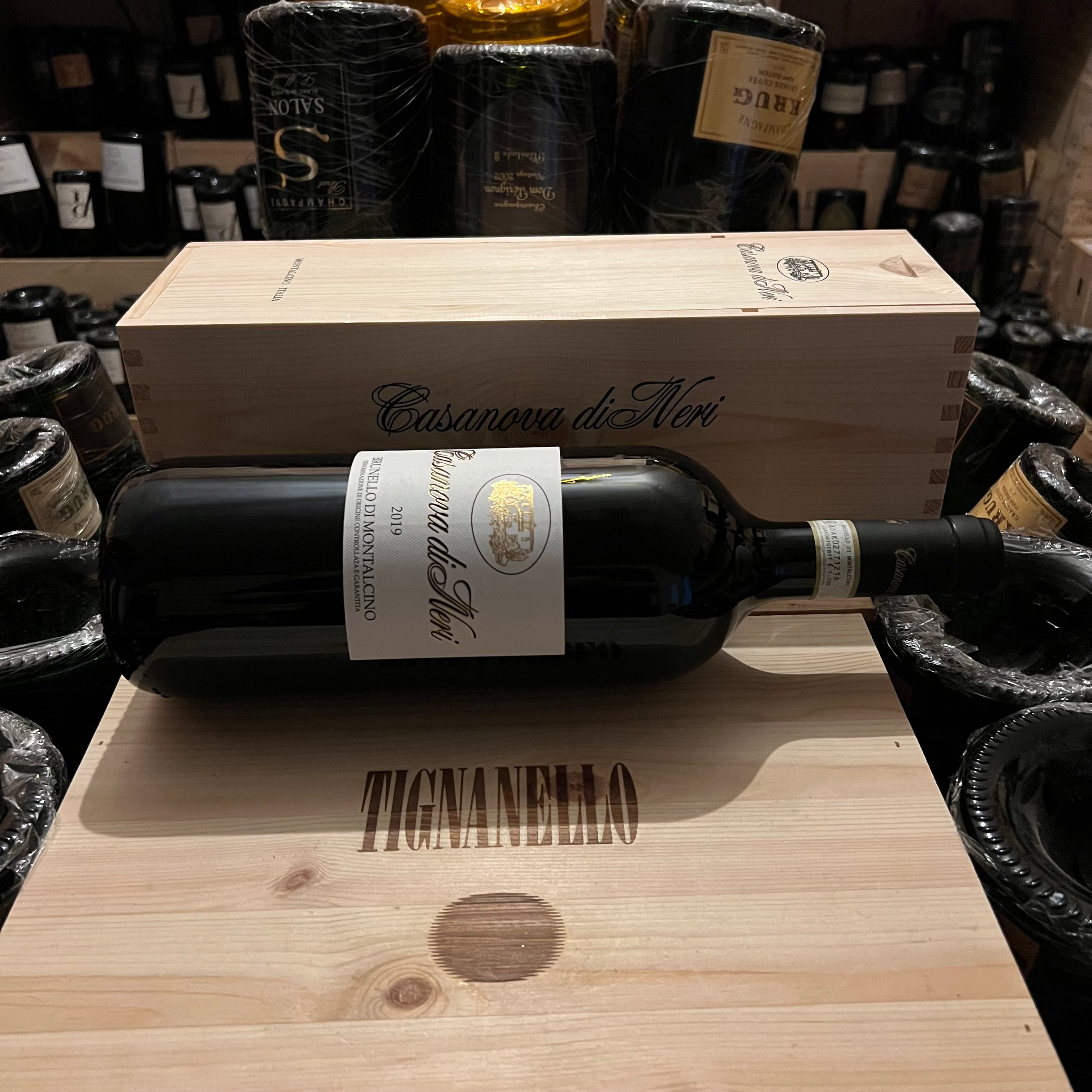 Brunello di Montalcino Etichetta Bianca 2019 Magnum Casanova di Neri