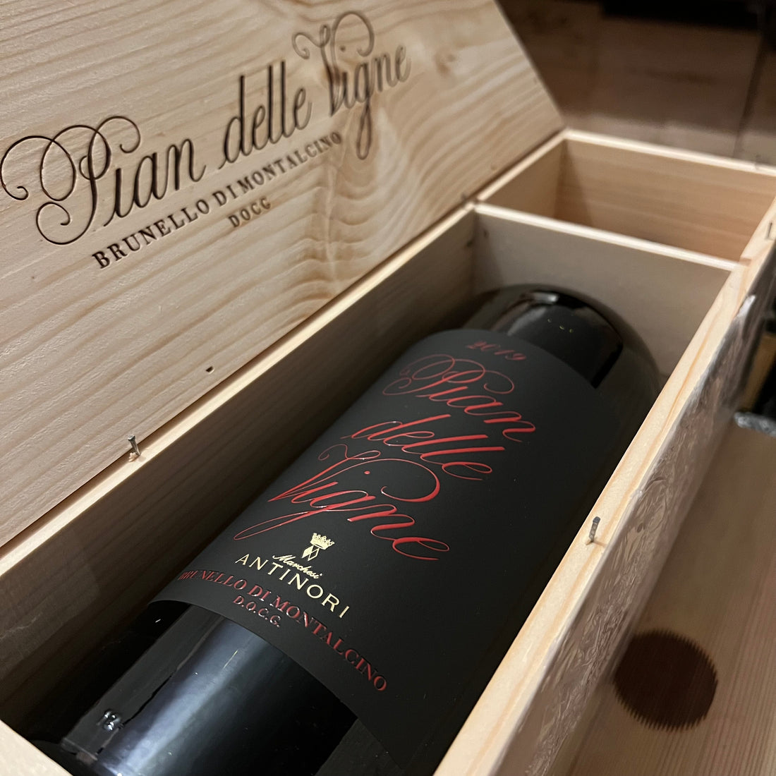 Brunello di Montalcino Pian delle Vigne 2019 Magnum Marchesi Antinori - In Cassa Legno